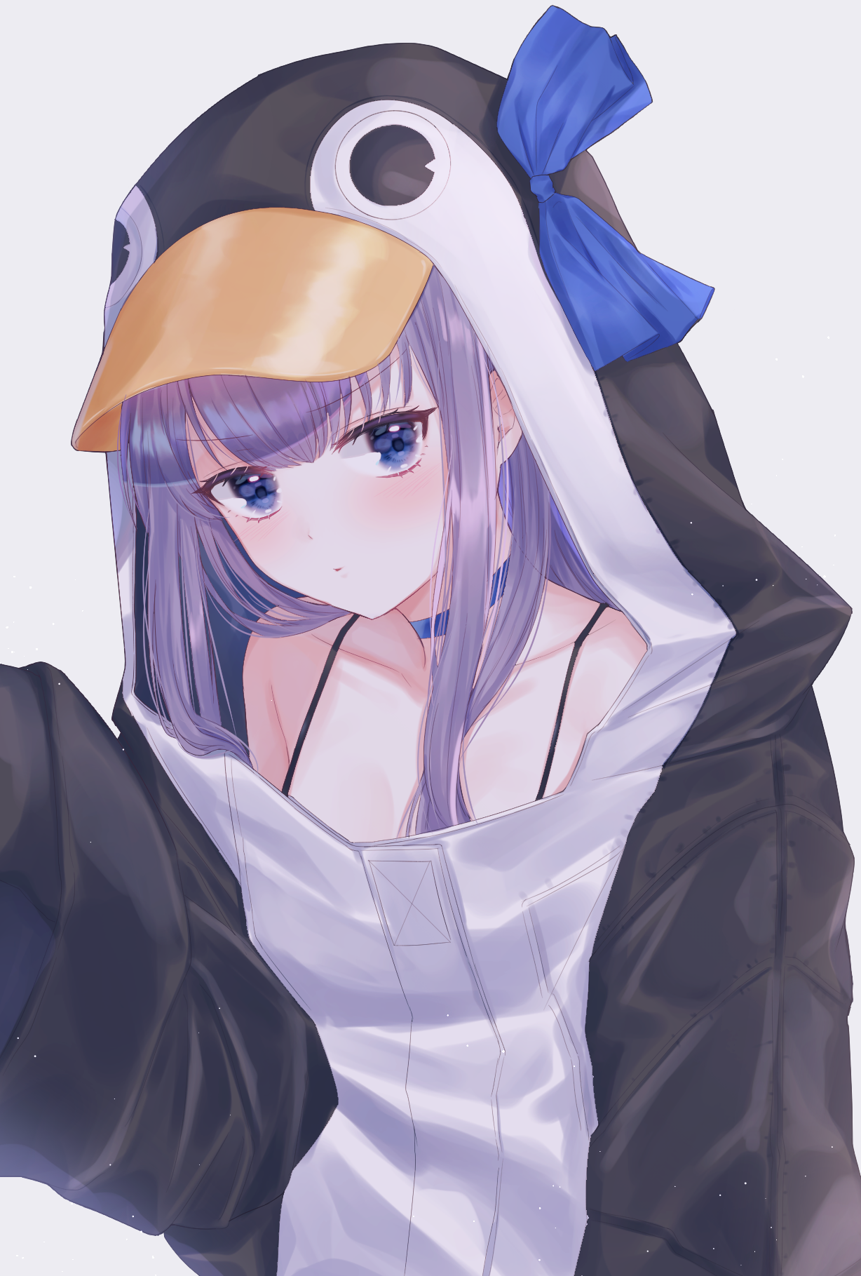 Meltlilith from Fate Series in a Penguin Costume HD Phone Wallpaper