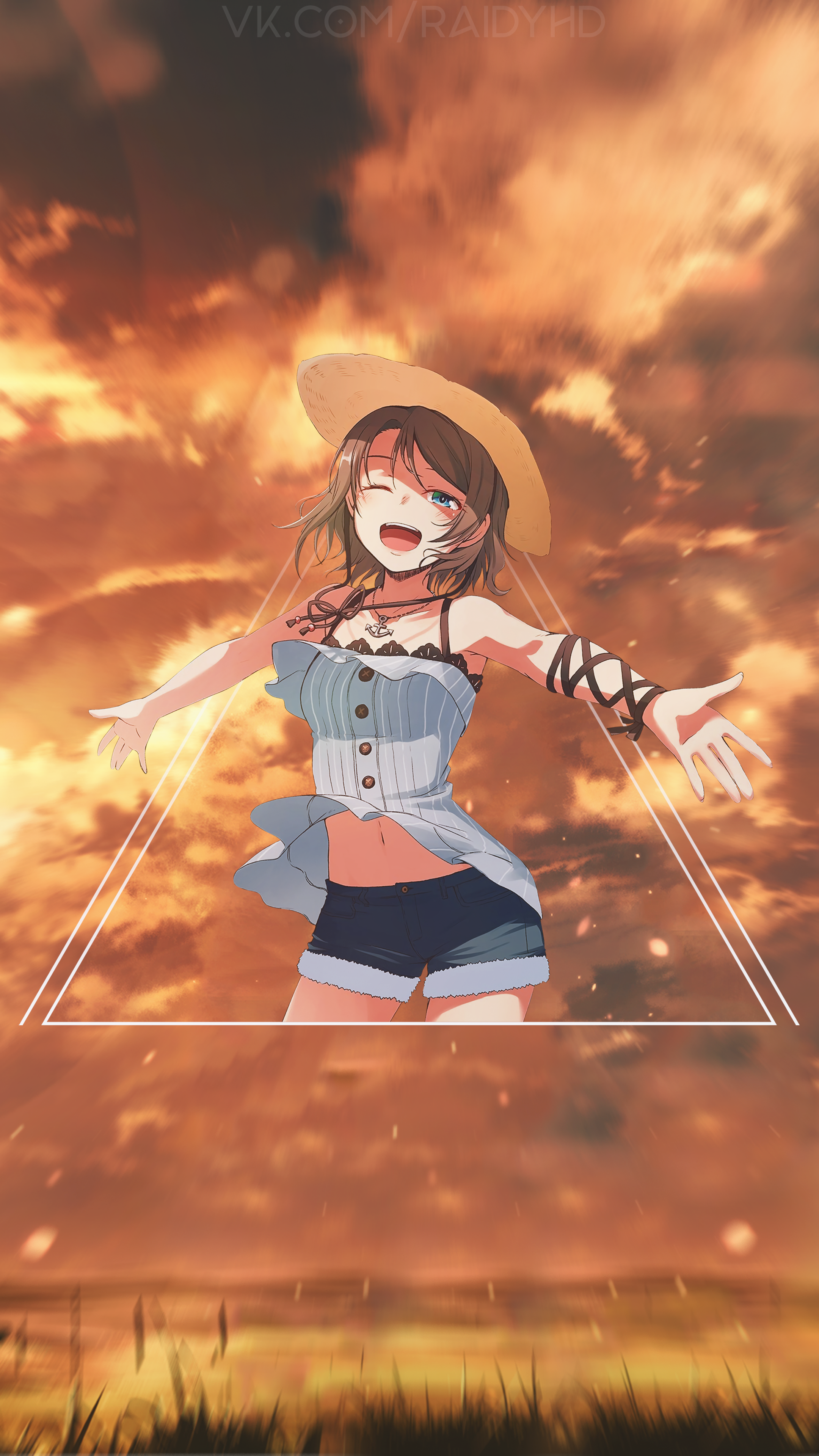 Watanabe You from Love Live! Sunshine!! HD Phone Wallpaper