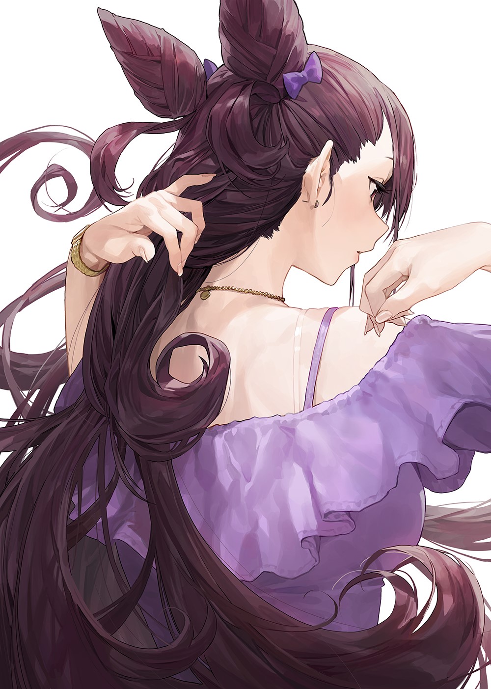 Murasaki Shikibu from Fate/Grand Order HD Phone Wallpaper