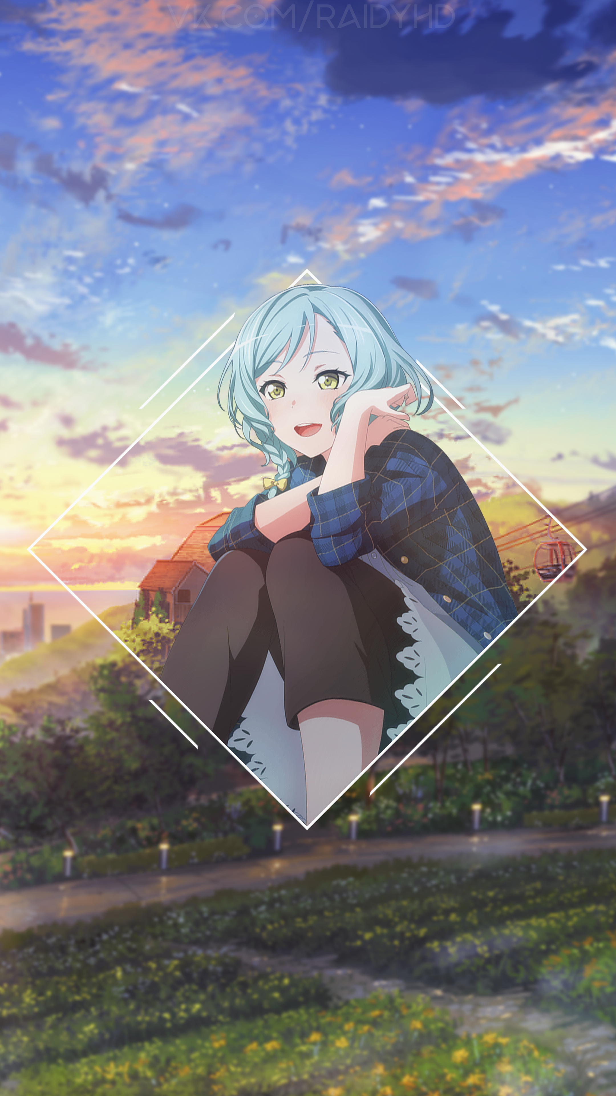 Kanon Matsubara from BanG Dream! Girls Band Party! HD Phone Wallpaper