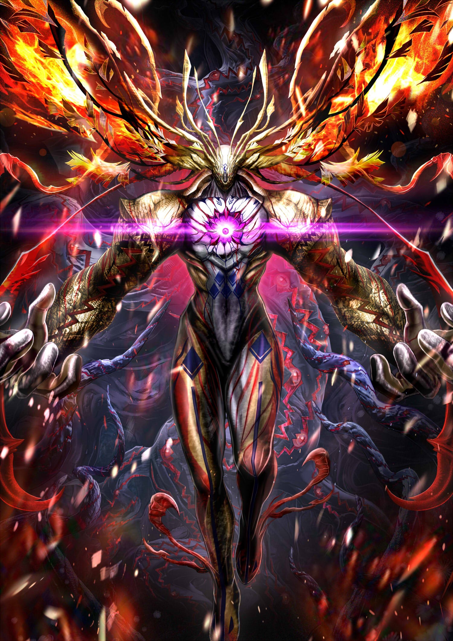 Goetia from Fate/Grand Order fan art HD Phone Wallpaper
