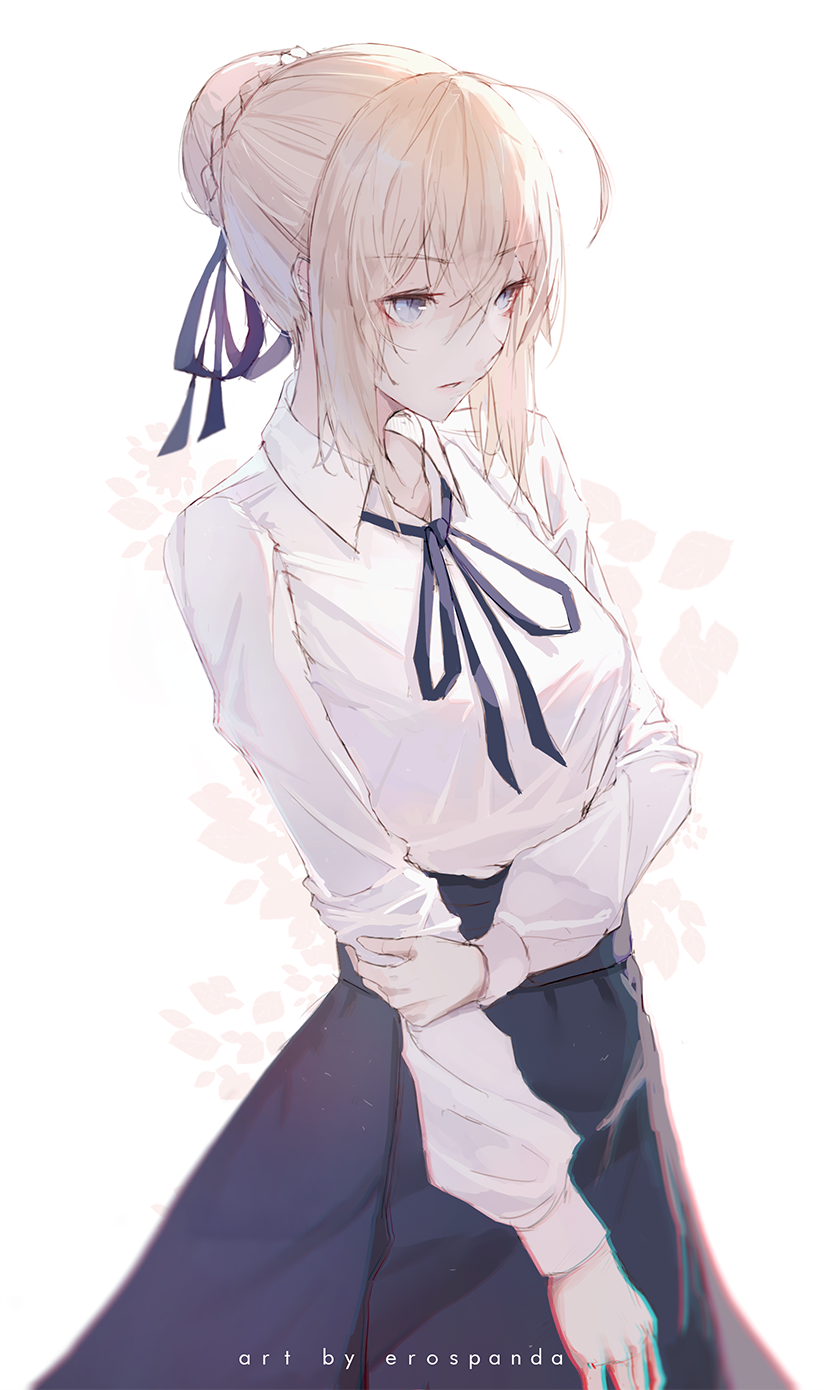 Saber from Fate/Stay Night HD Phone Wallpaper