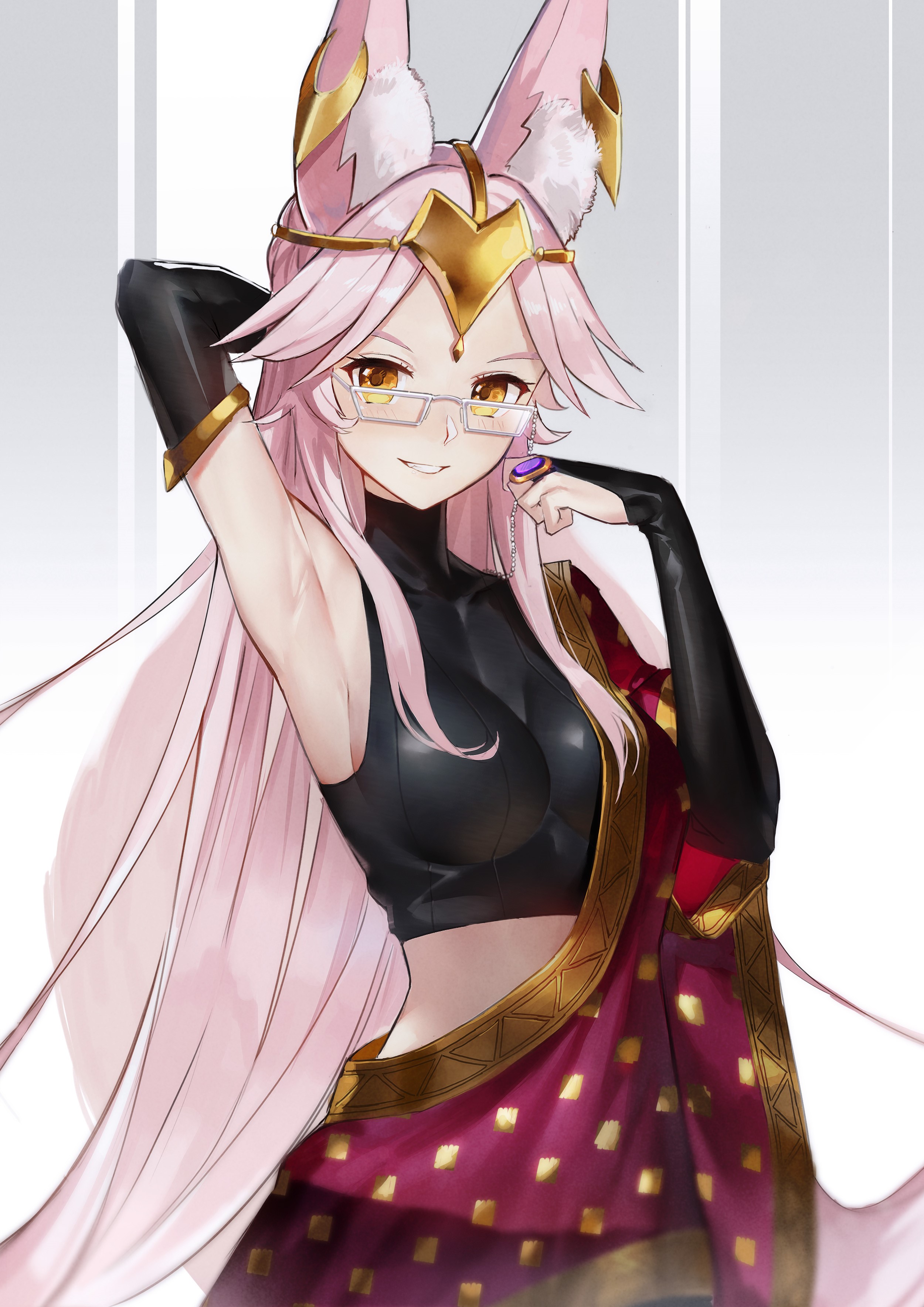 Tamamo Vitch from Fate/Grand Order HD Phone Wallpaper