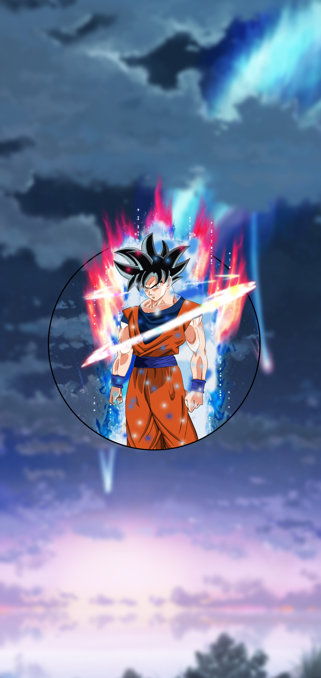 Goku from Dragon Ball in Ultra Instinct HD Phone Wallpaper
