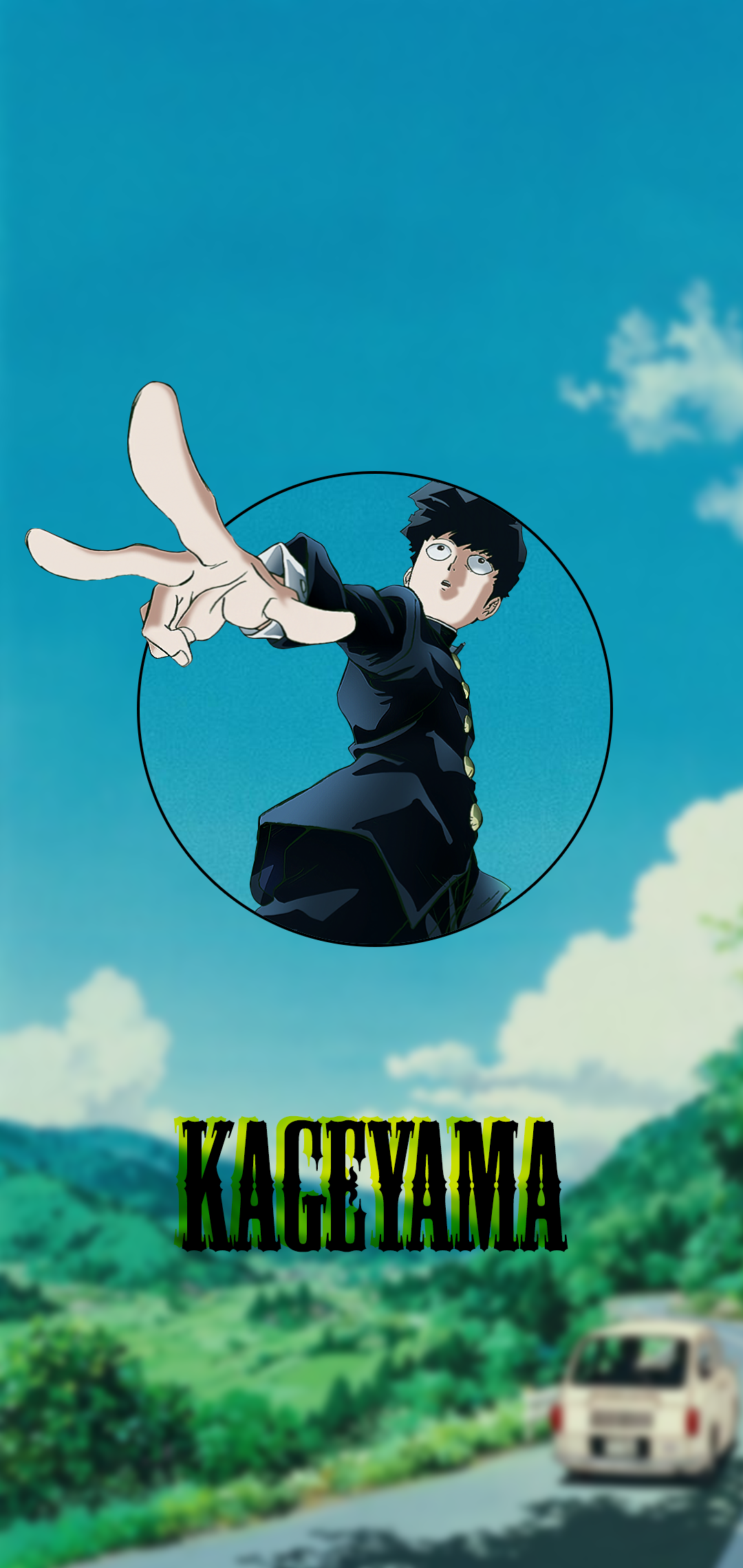 Ritsu Kageyama from Mob Psycho 100 HD Phone Wallpaper