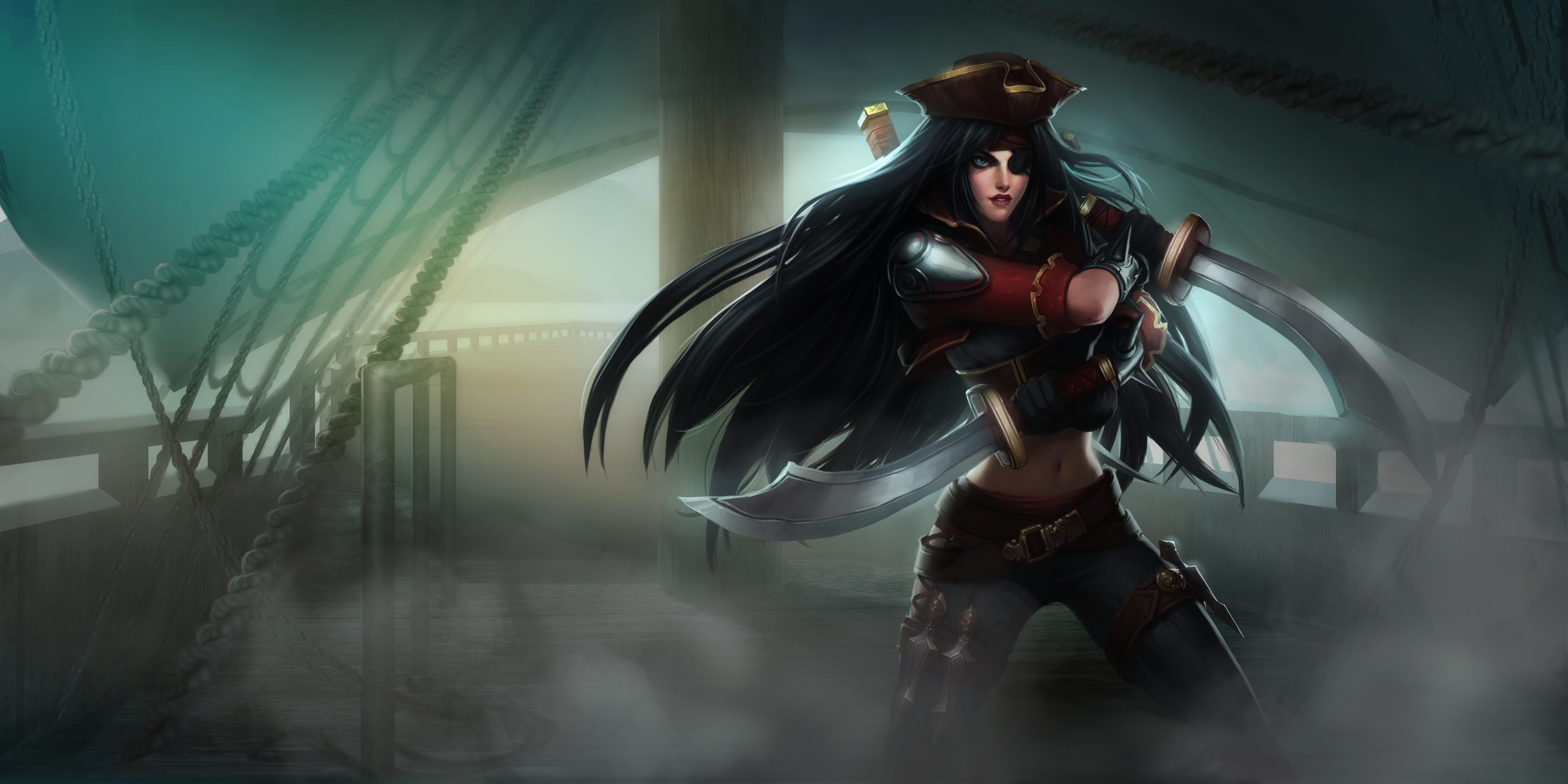 Katarina from League of Legends HD Wallpaper