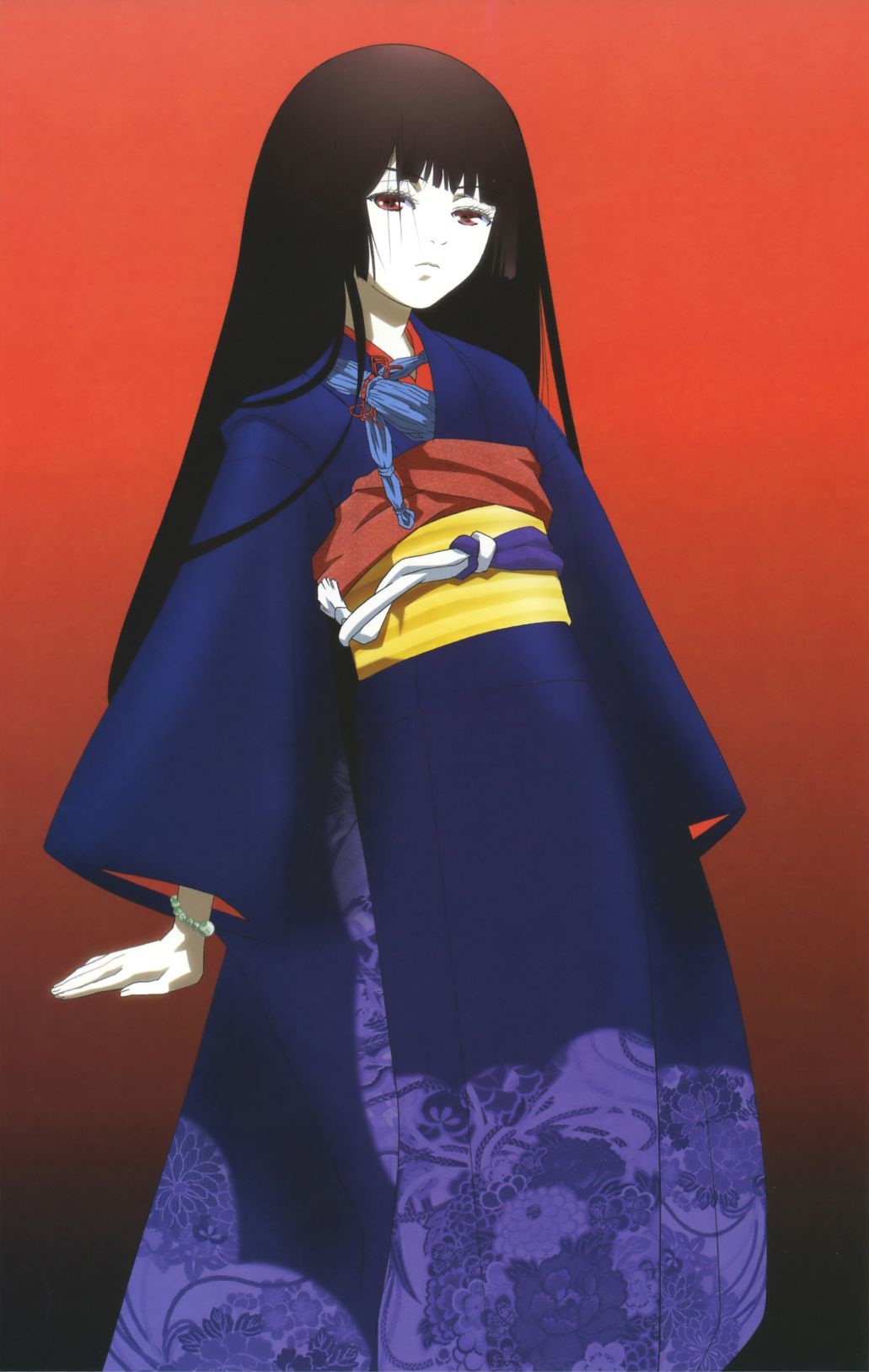 Enma Ai from Jigoku Shoujo HD Phone Wallpaper