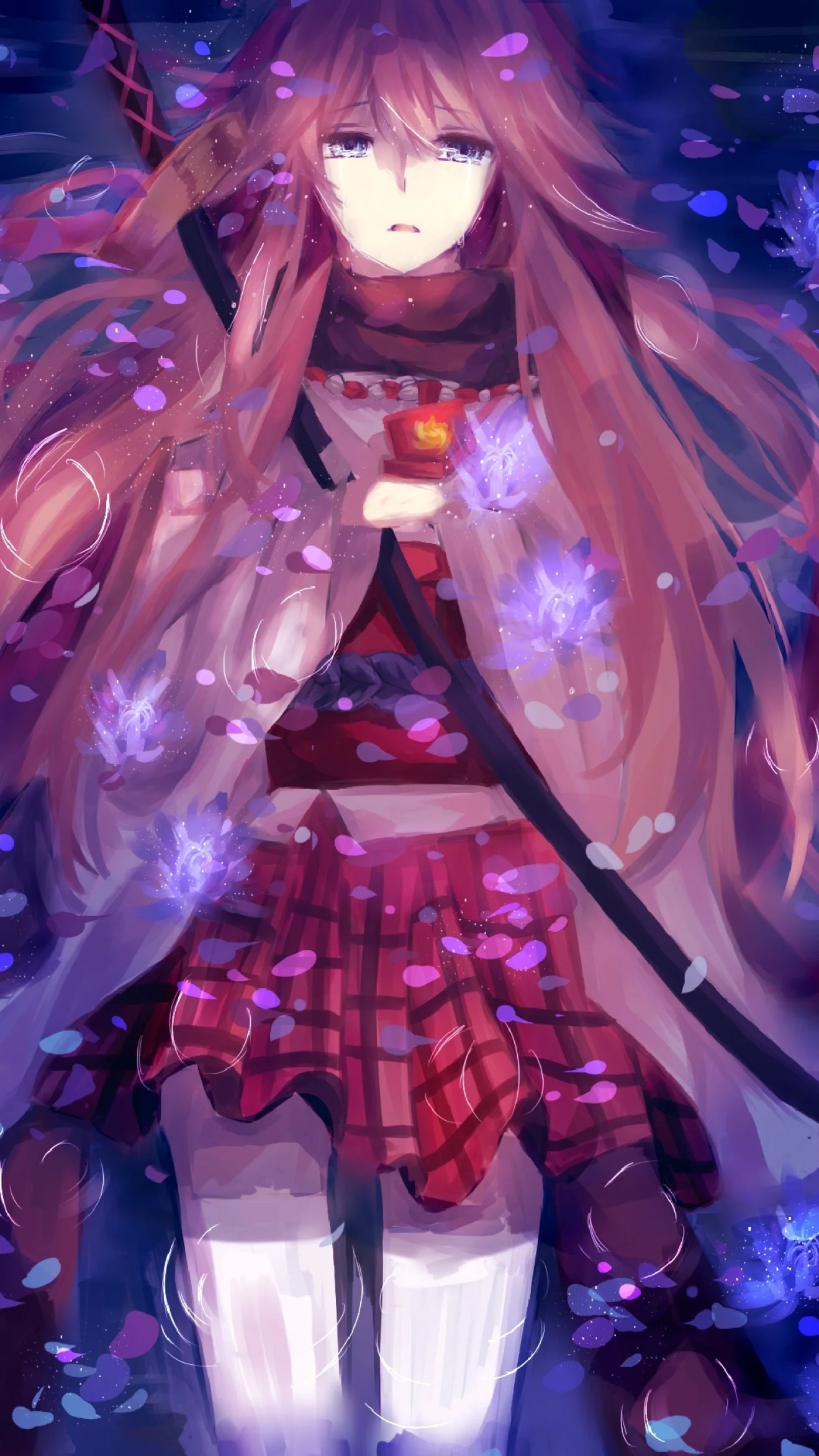 Anime girl with pink hair from Honkai Impact 3rd HD Phone Wallpaper