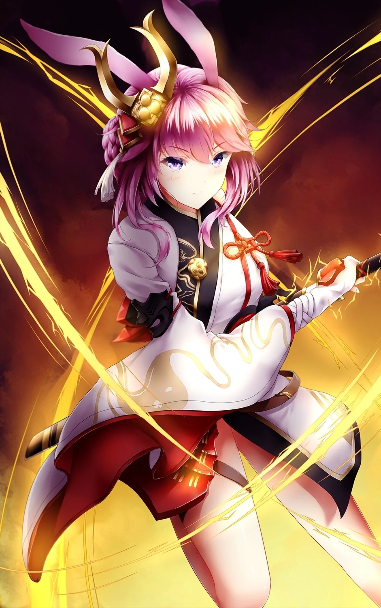 Yae Sakura from Honkai Impact 3rd HD Phone Wallpaper