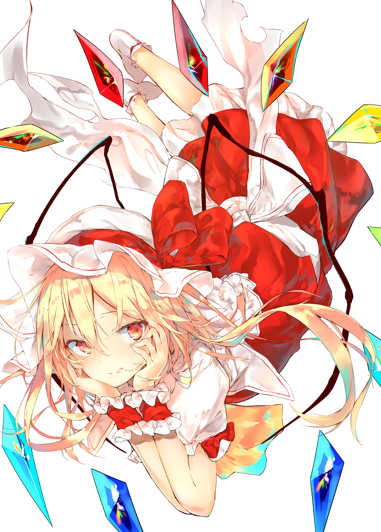 Flandre Scarlet from Touhou Project HD Phone Wallpaper