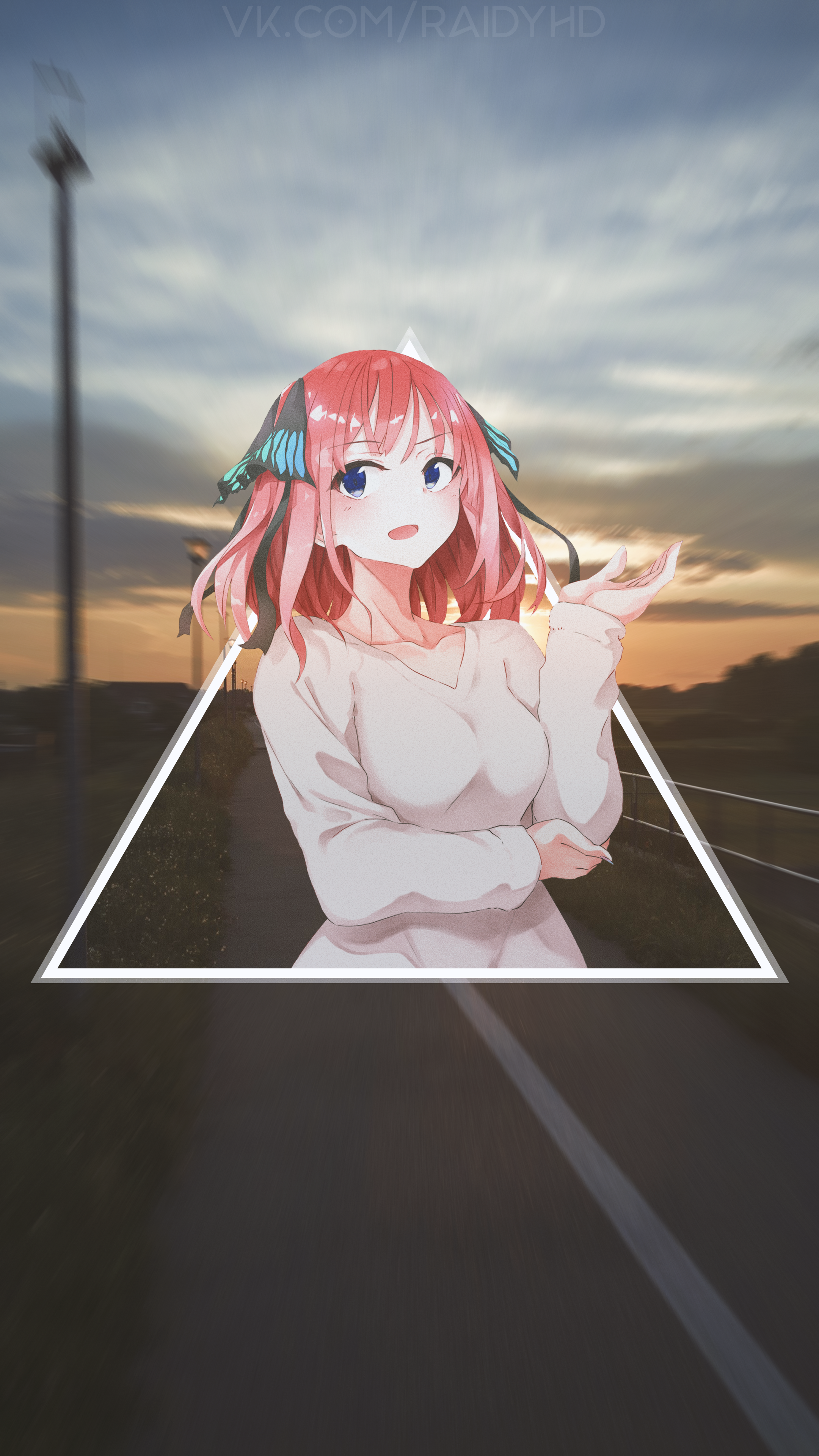 Nino Nakano from The Quintessential Quintuplets HD Phone Wallpaper