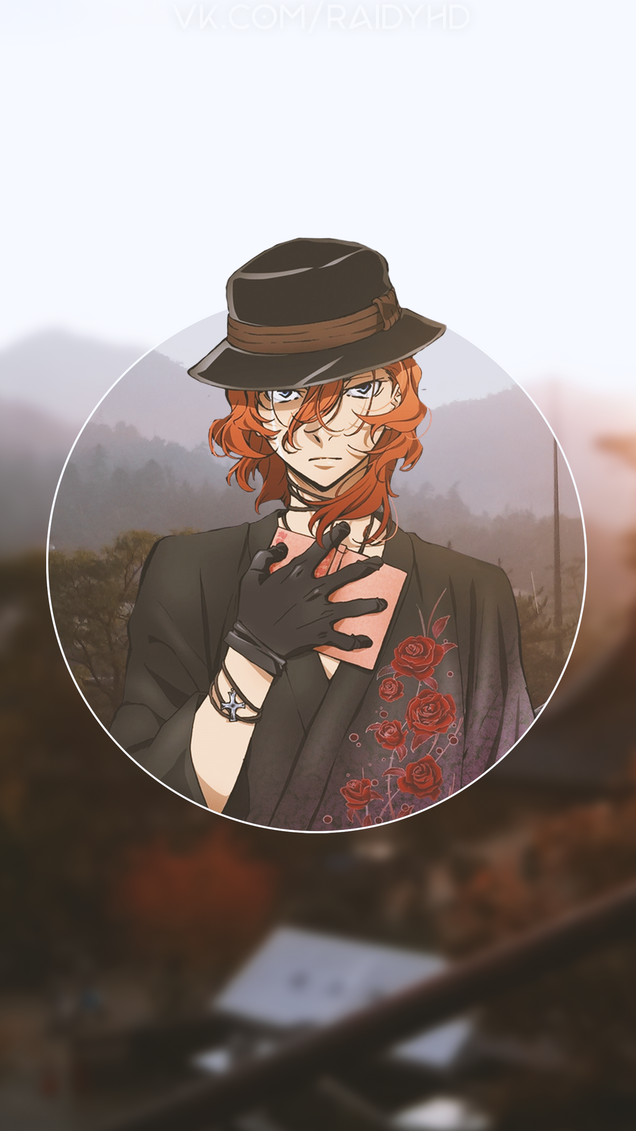 Chuuya Nakahara from Bungo Stray Dogs HD Phone Wallpaper