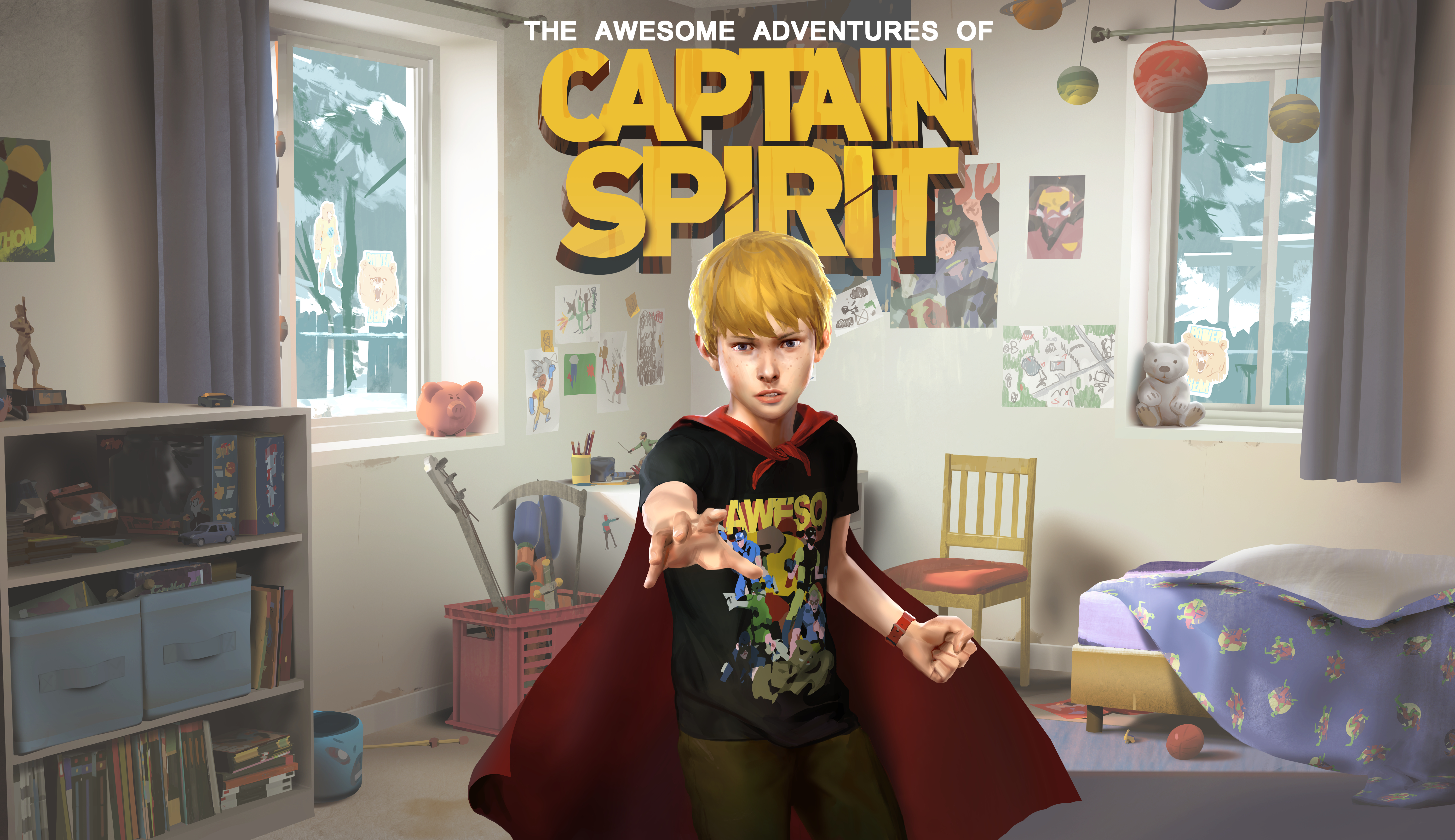 The Awesome Adventures of Captain Spirit HD Wallpaper