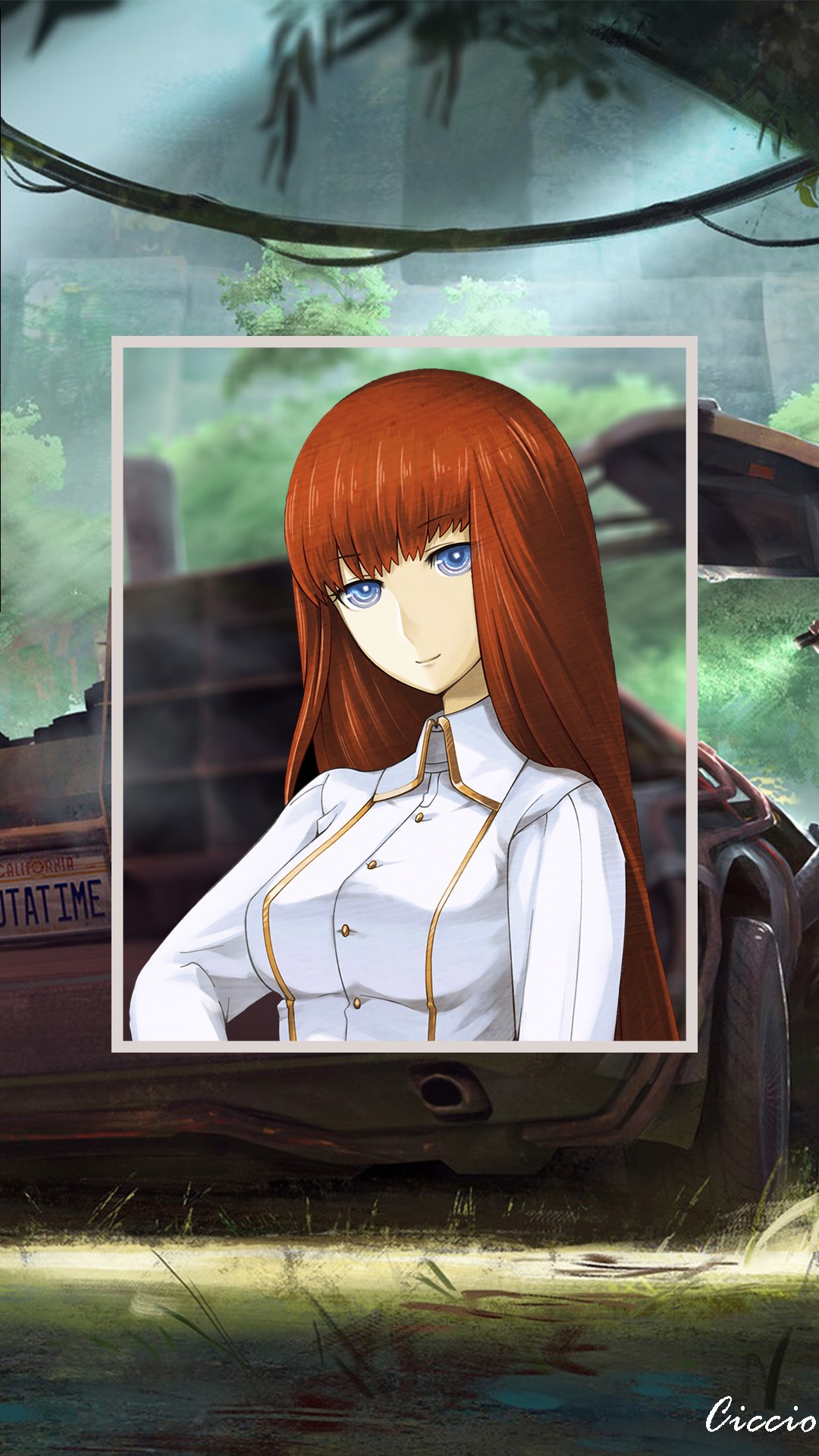Shiina Kagari from Steins;Gate 0 HD Phone Wallpaper