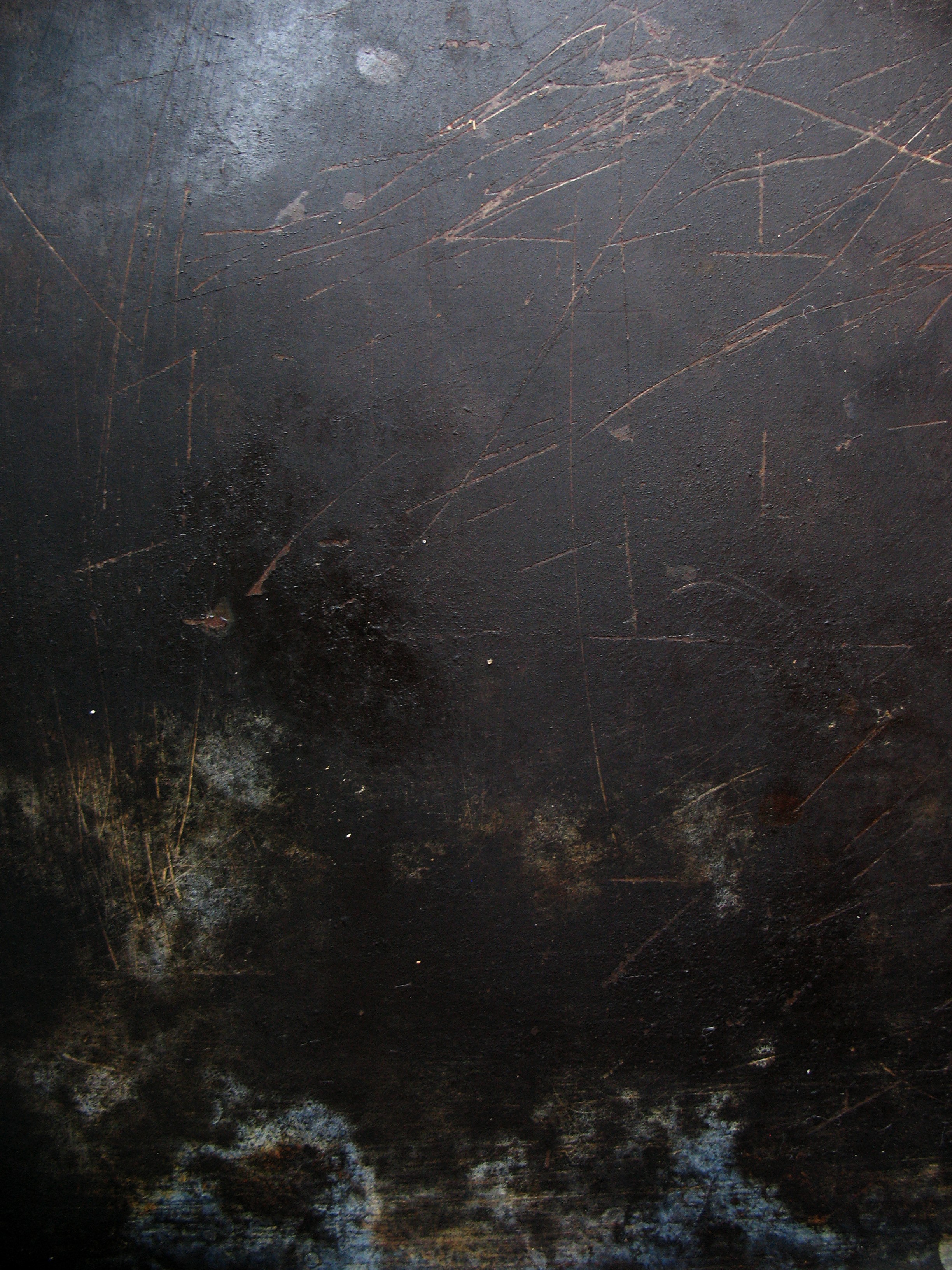 Dark textured surface with scratches and stains HD Phone Wallpaper