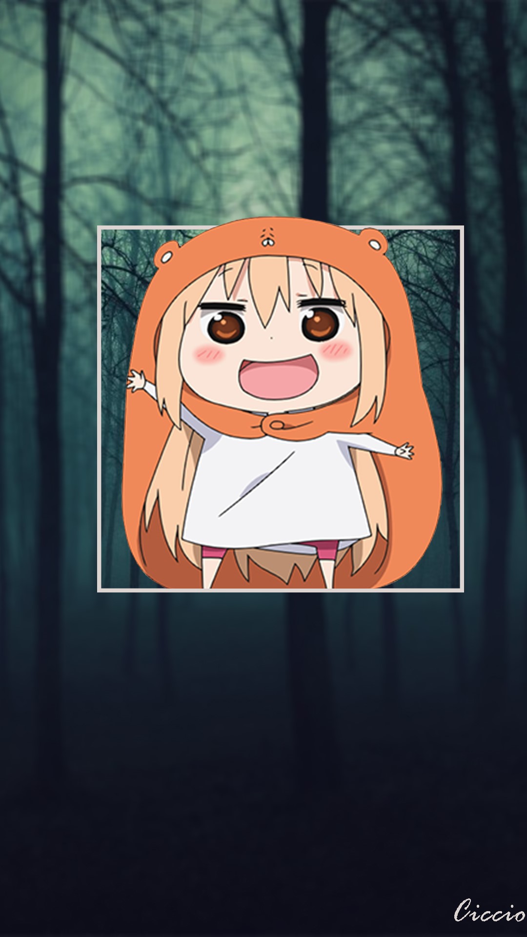 Umaru-chan from Himouto! Umaru-chan HD Phone Wallpaper