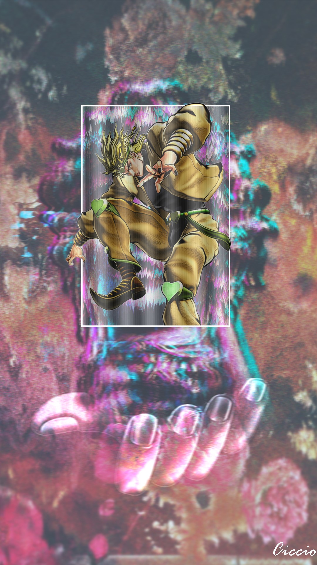 DIO from JoJo's Bizarre Adventure HD Phone Wallpaper