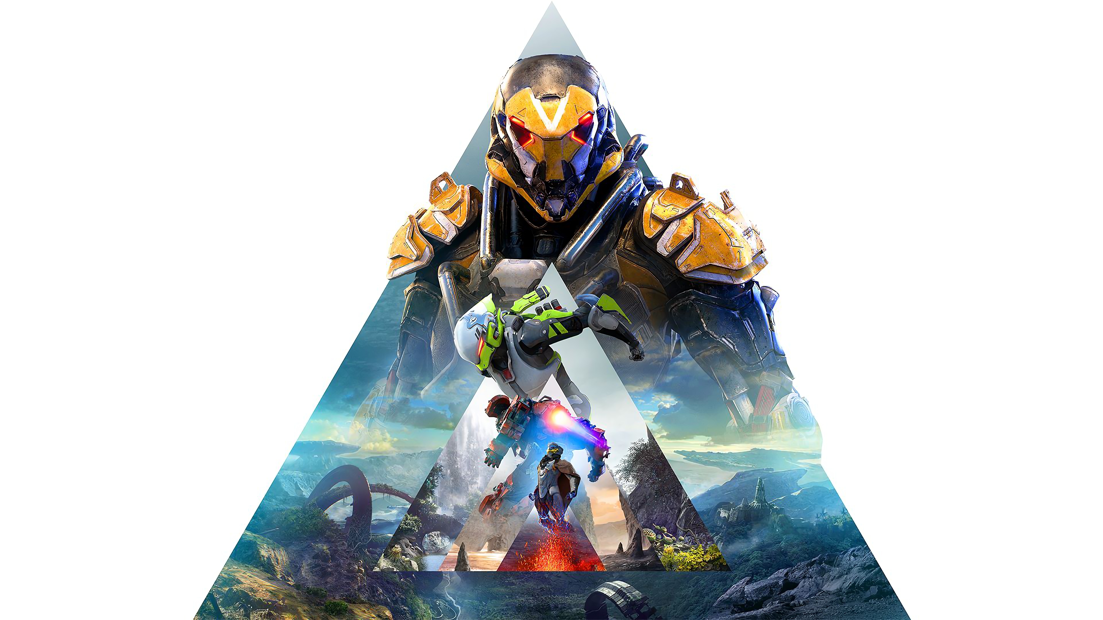 Anthem 4K game art with Javelins HD Wallpaper