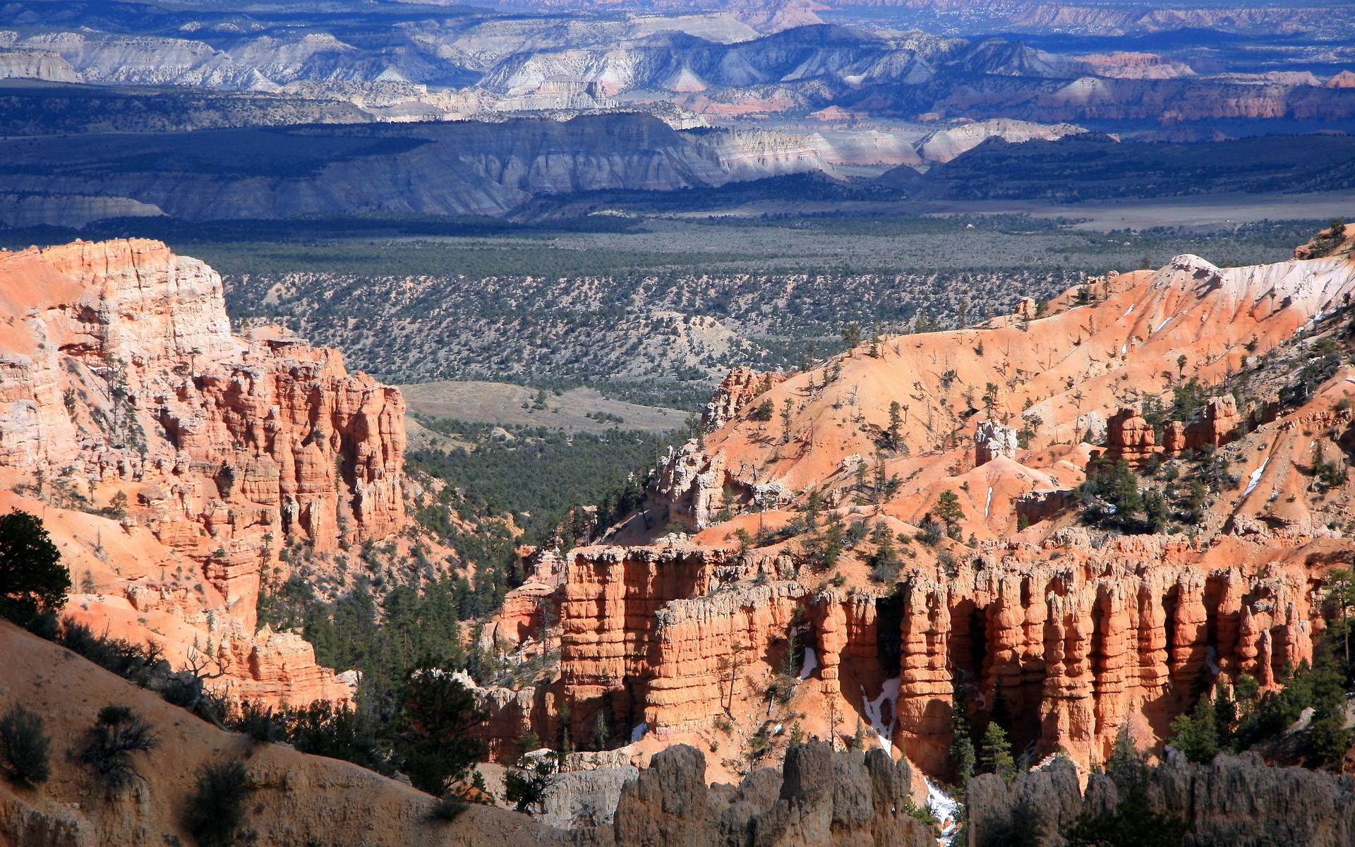 Bryce Canyon National Park landscape HD Wallpaper
