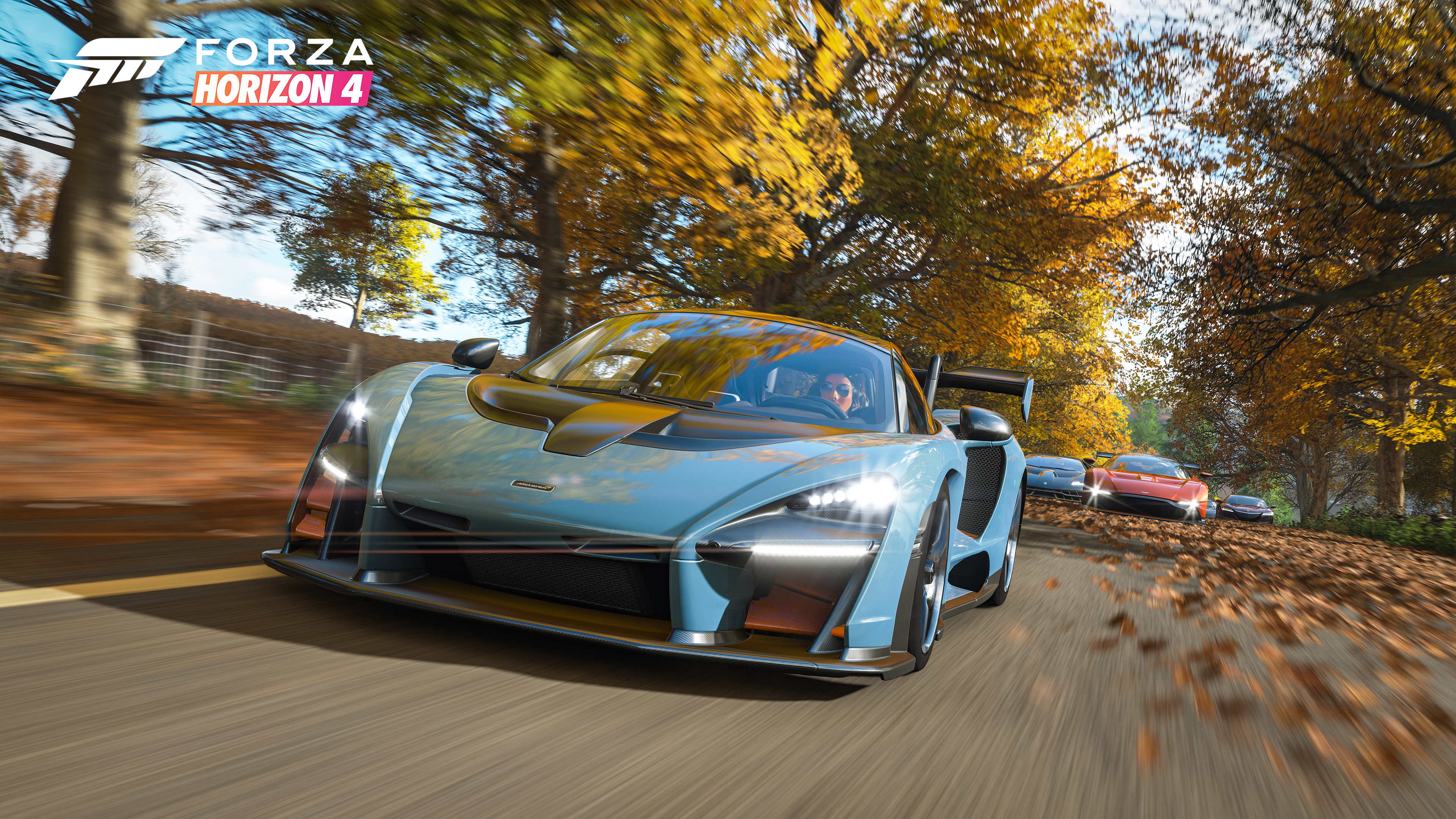 Forza Horizon 4 4K McLaren Senna HD Wallpaper