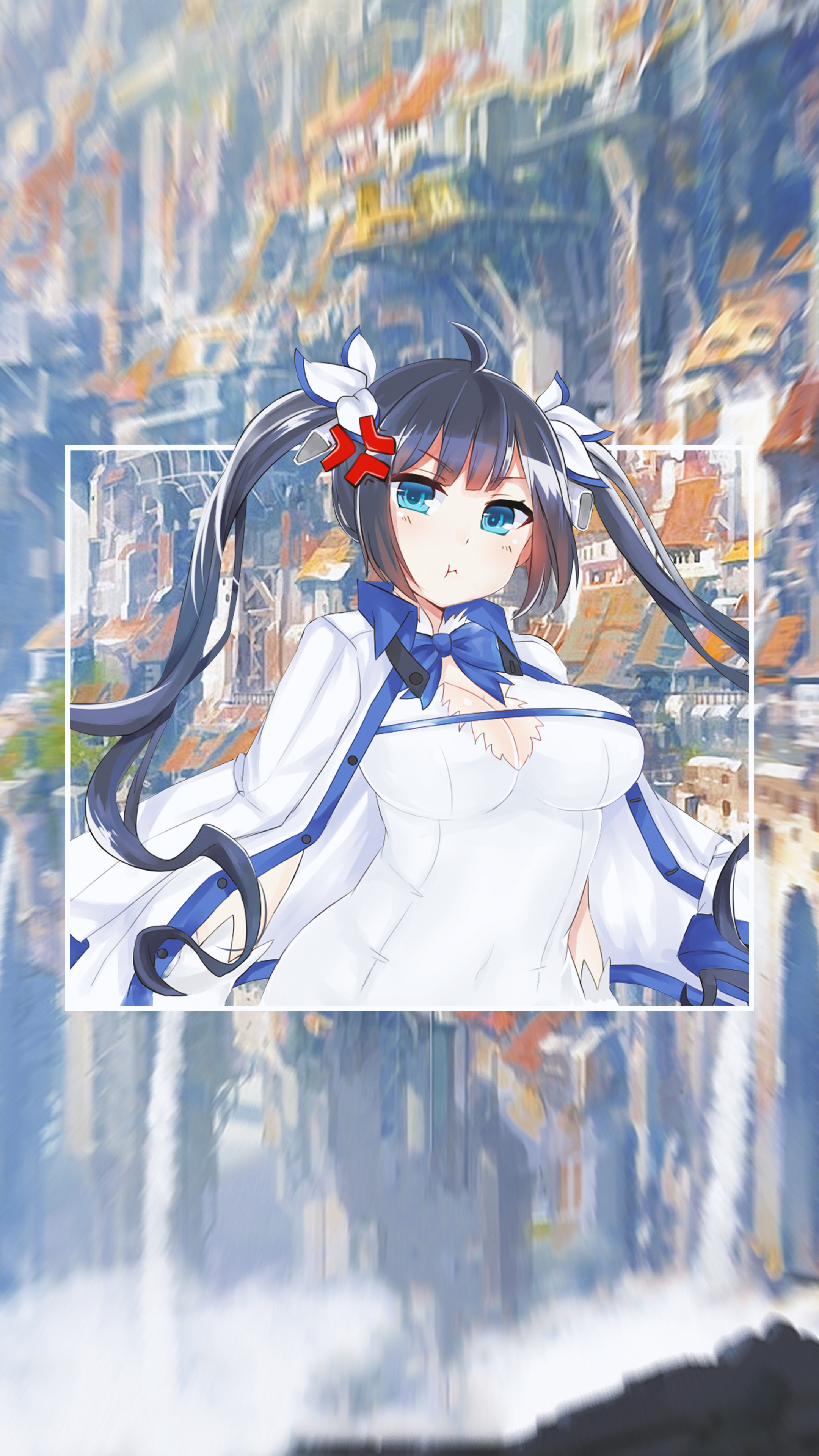 Hestia from Dungeon ni Deai wo Motomeru no wa Machigatteiru Darou ka HD Phone Wallpaper