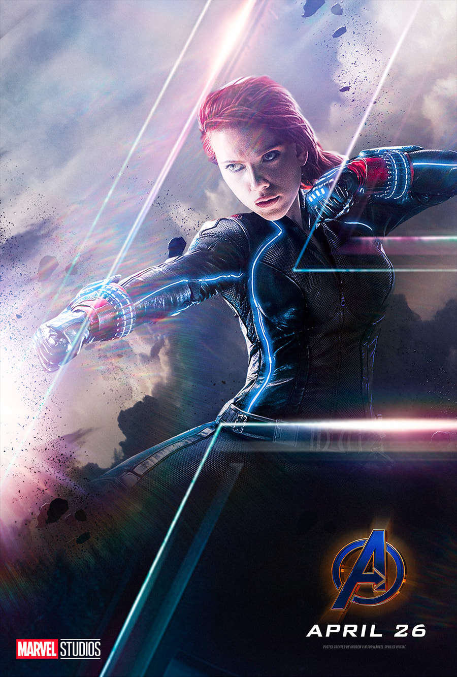 Black Widow from Marvel Studios' Avengers Endgame HD Phone Wallpaper