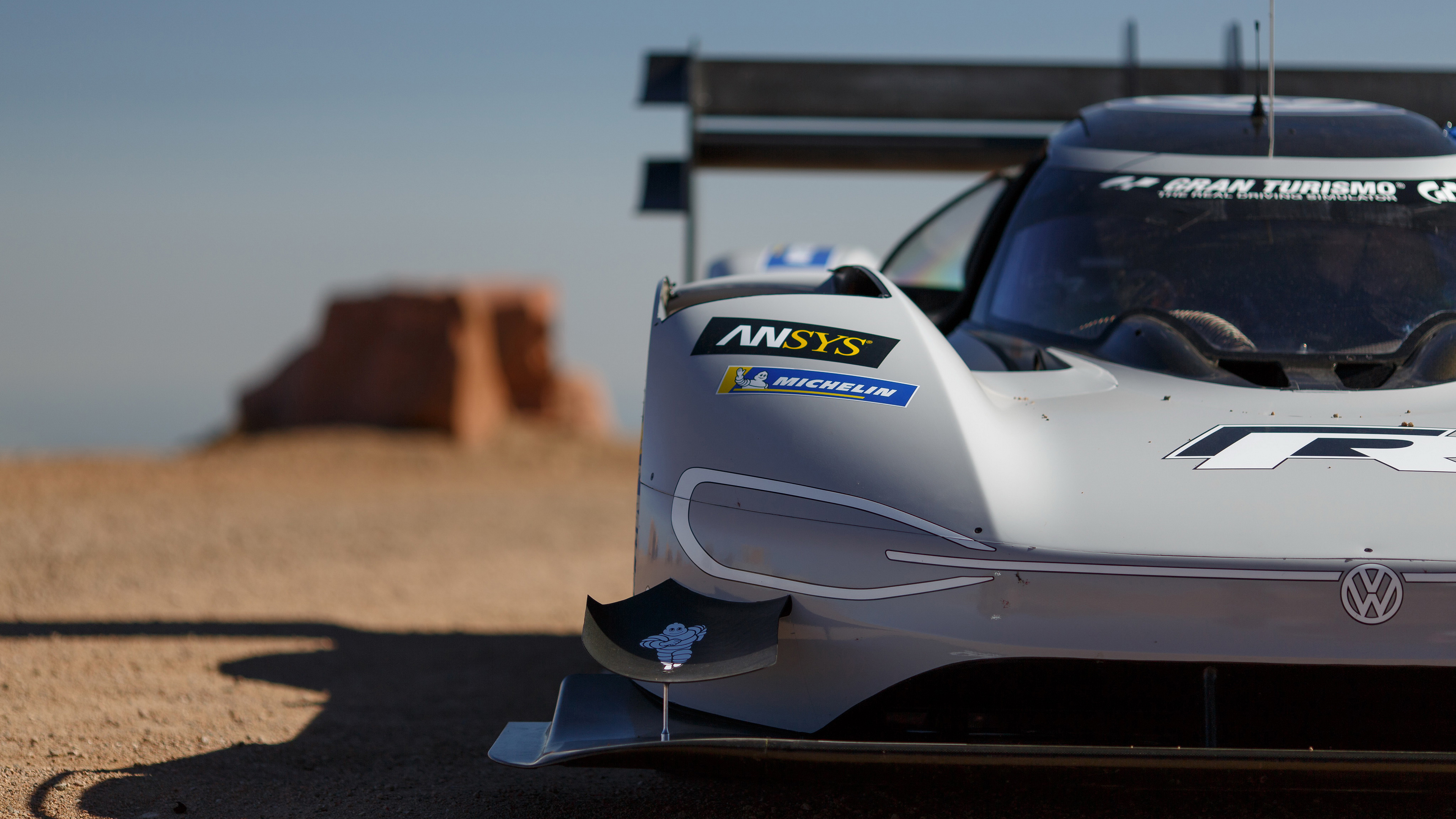 Volkswagen I.D. R Pikes Peak race car HD Wallpaper