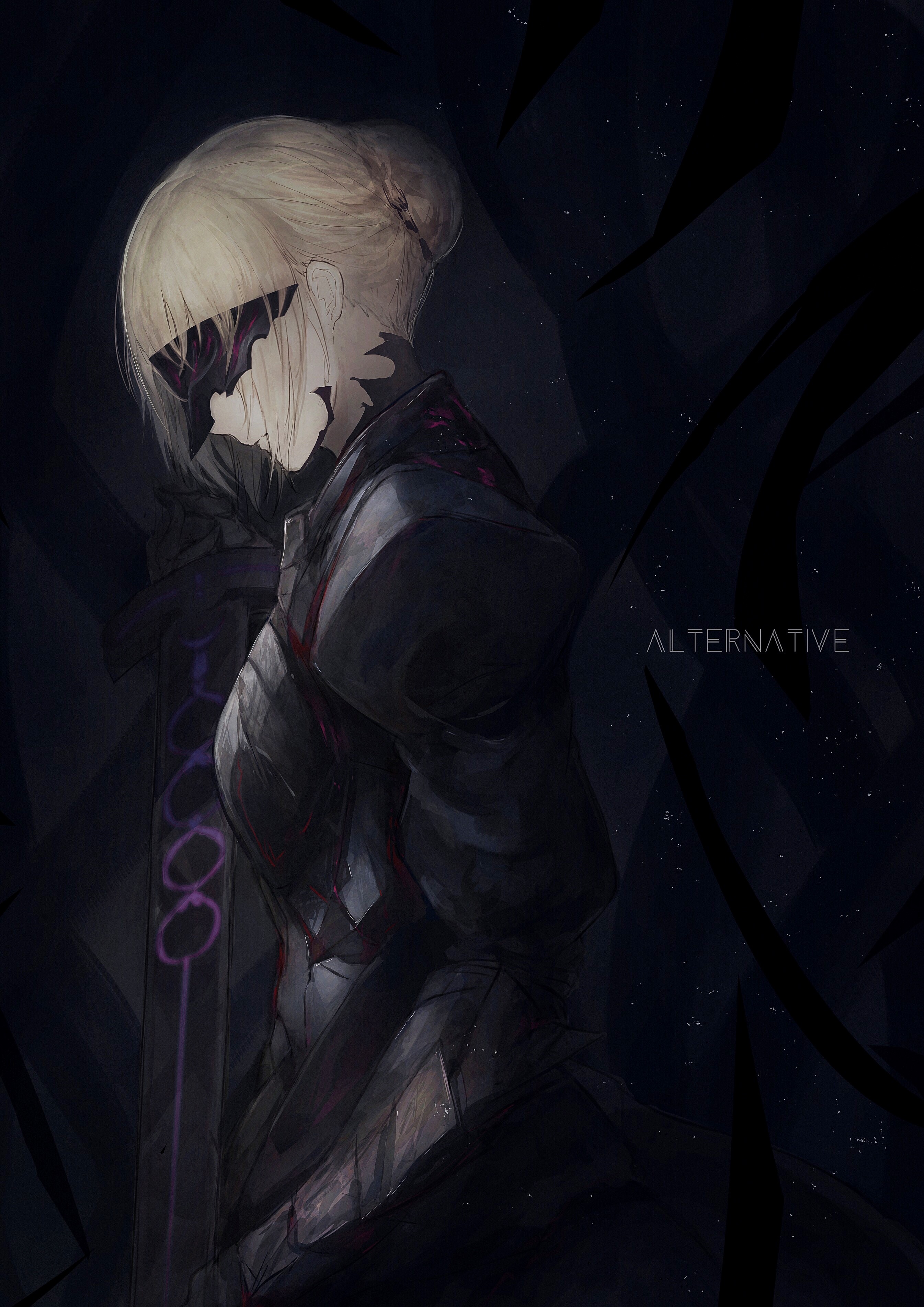 Saber Alter from Fate/Grand Order HD Phone Wallpaper