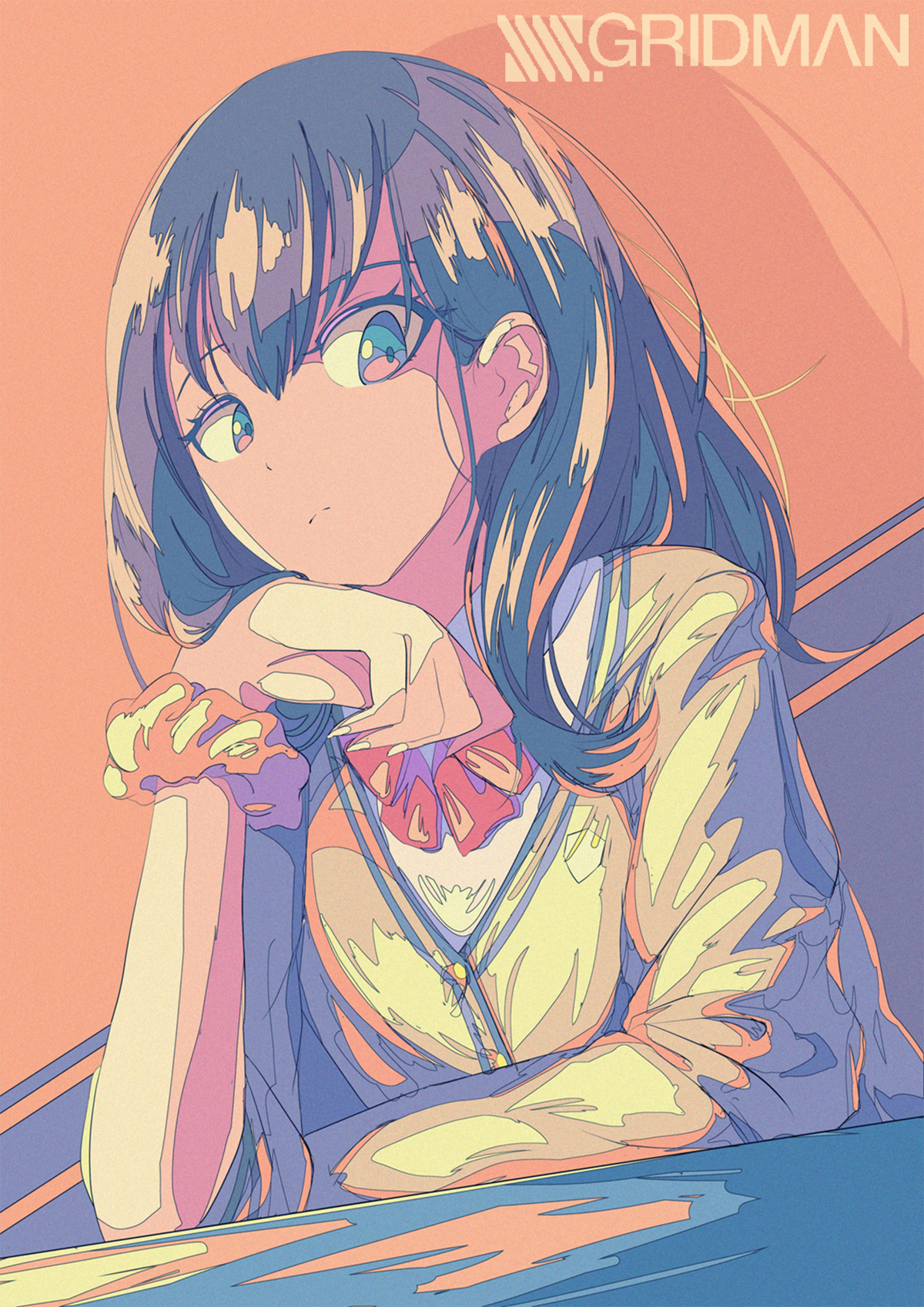Rikka Takarada from SSSS.GRIDMAN HD Phone Wallpaper