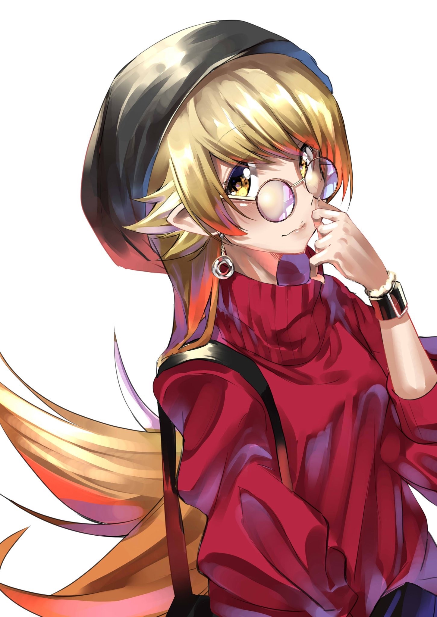 Oshino Shinobu from Monogatari Series HD Phone Wallpaper
