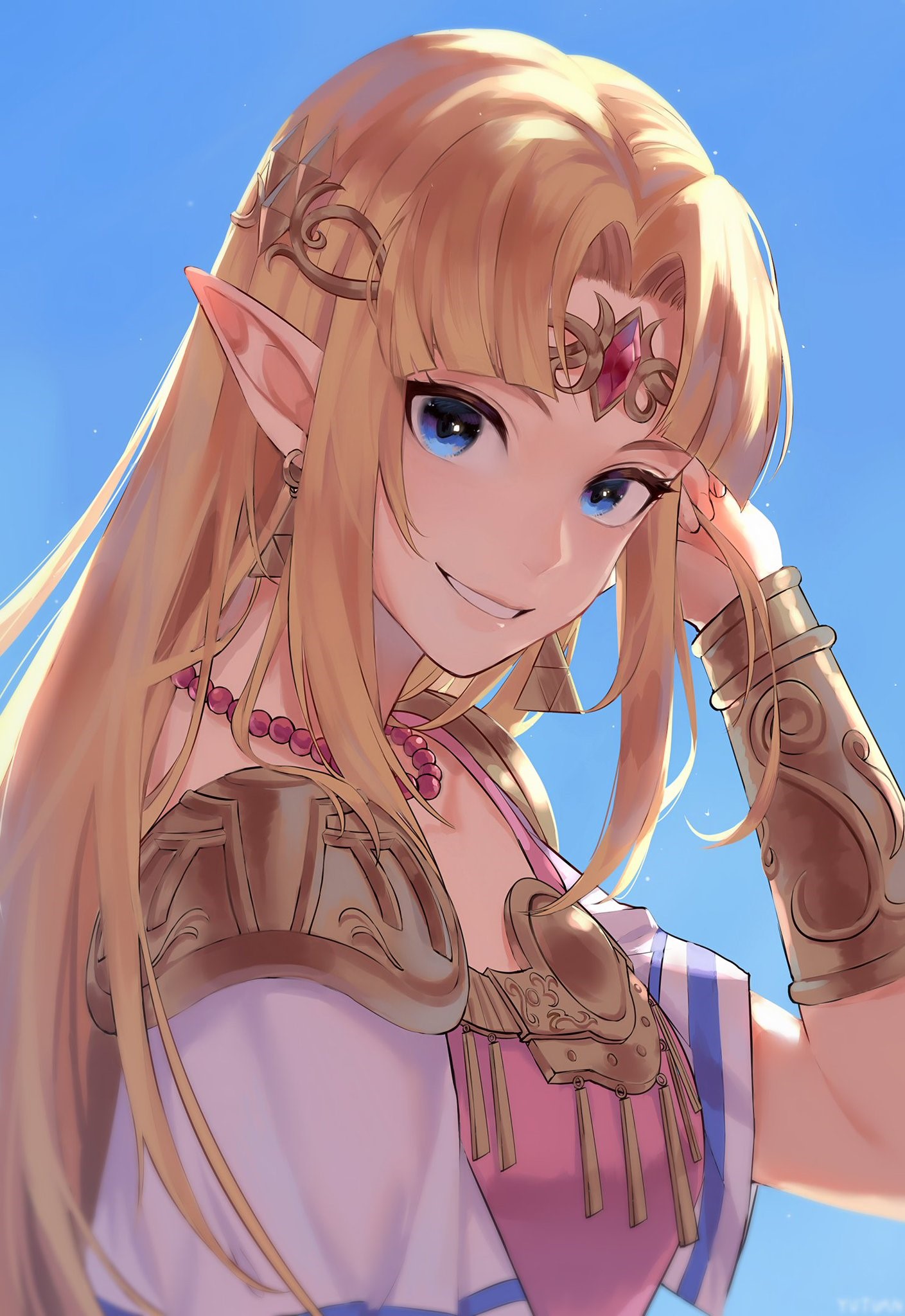 Princess Zelda from The Legend of Zelda HD Phone Wallpaper