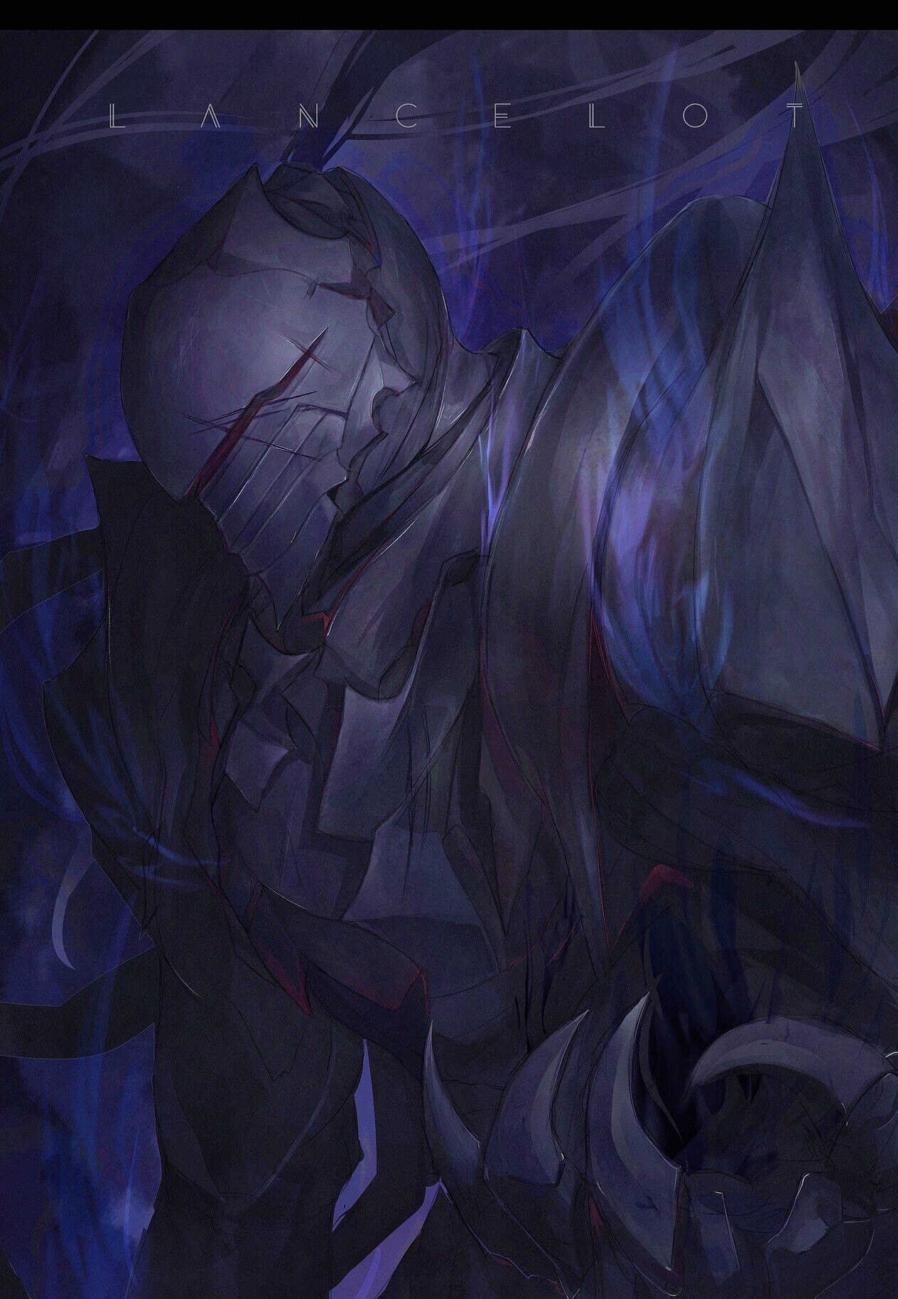 Lancelot from Fate/Grand Order HD Phone Wallpaper