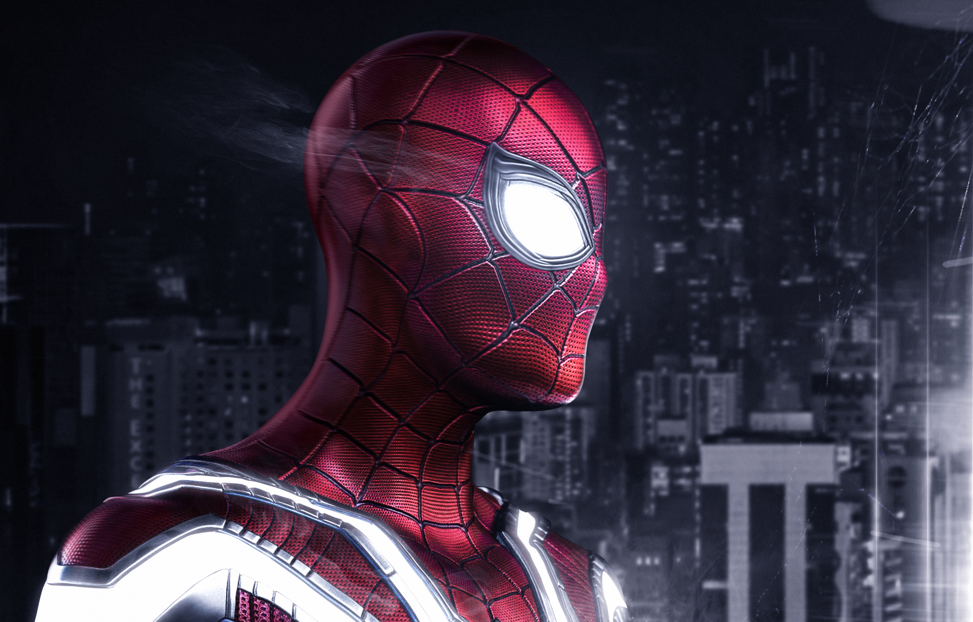 Iron Spider from Marvel Comics 4K HD Wallpaper