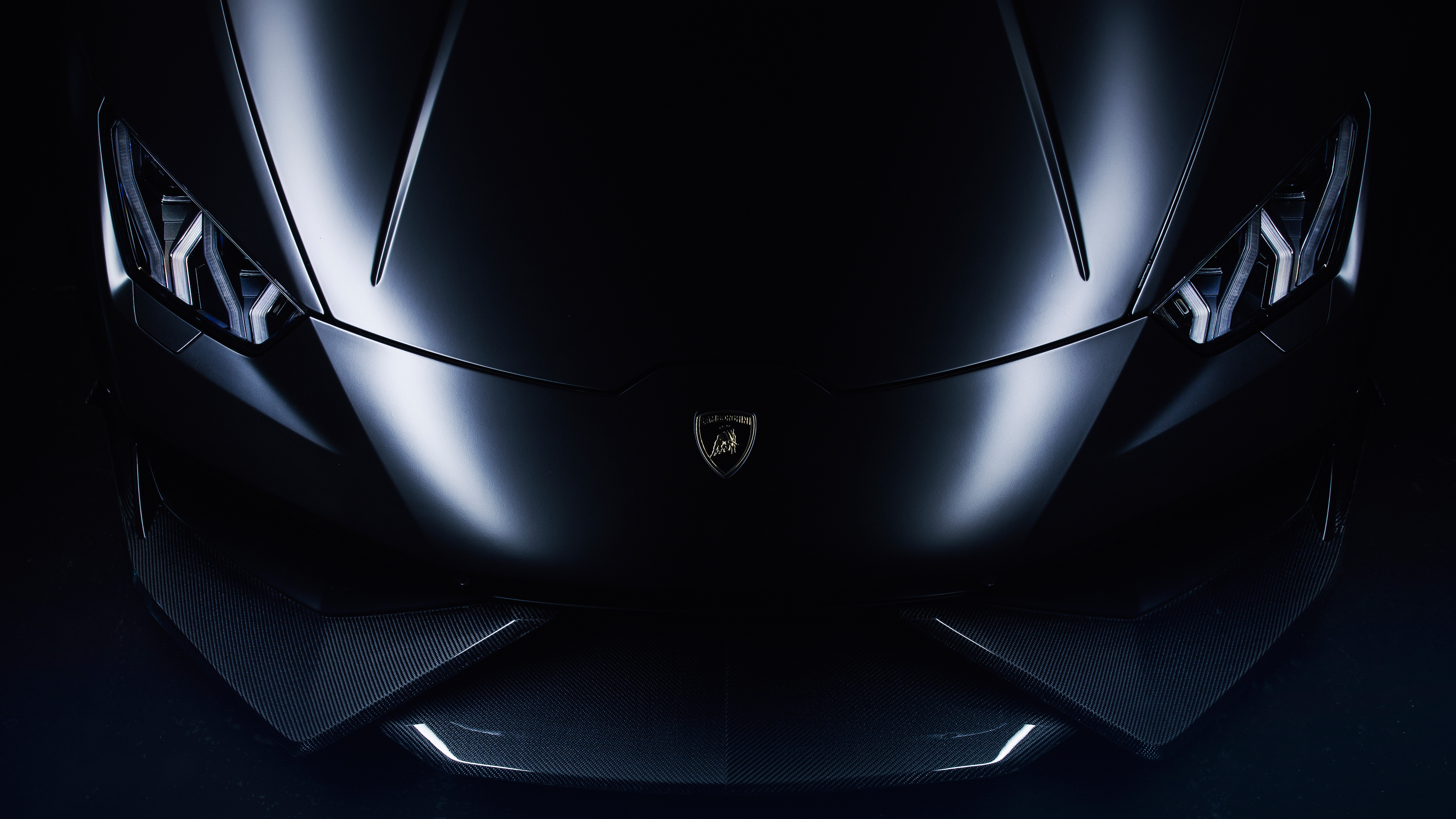 Black Lamborghini Huracan HD Wallpaper