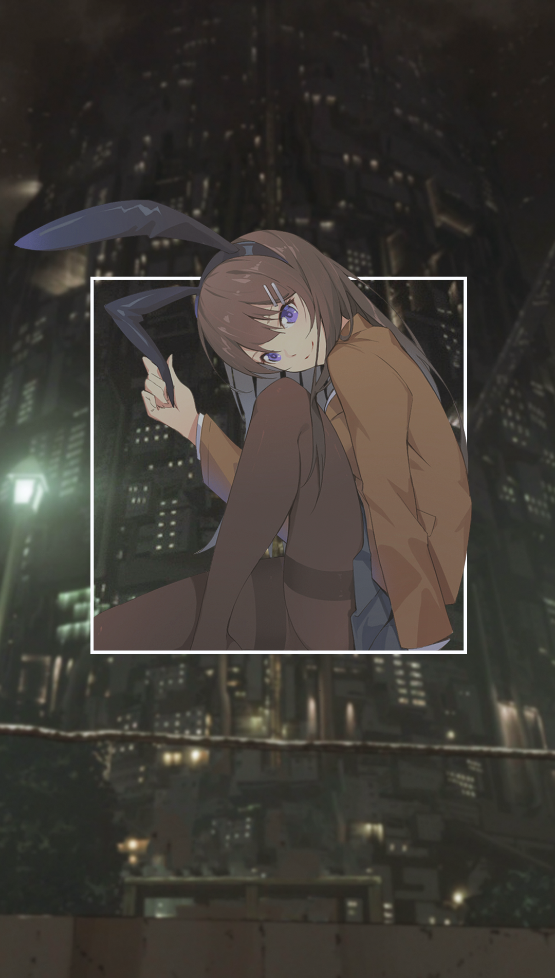 Sakurajima Mai from Seishun Buta Yarō wa Bunny Girl-senpai no Yume wo Minai HD Phone Wallpaper
