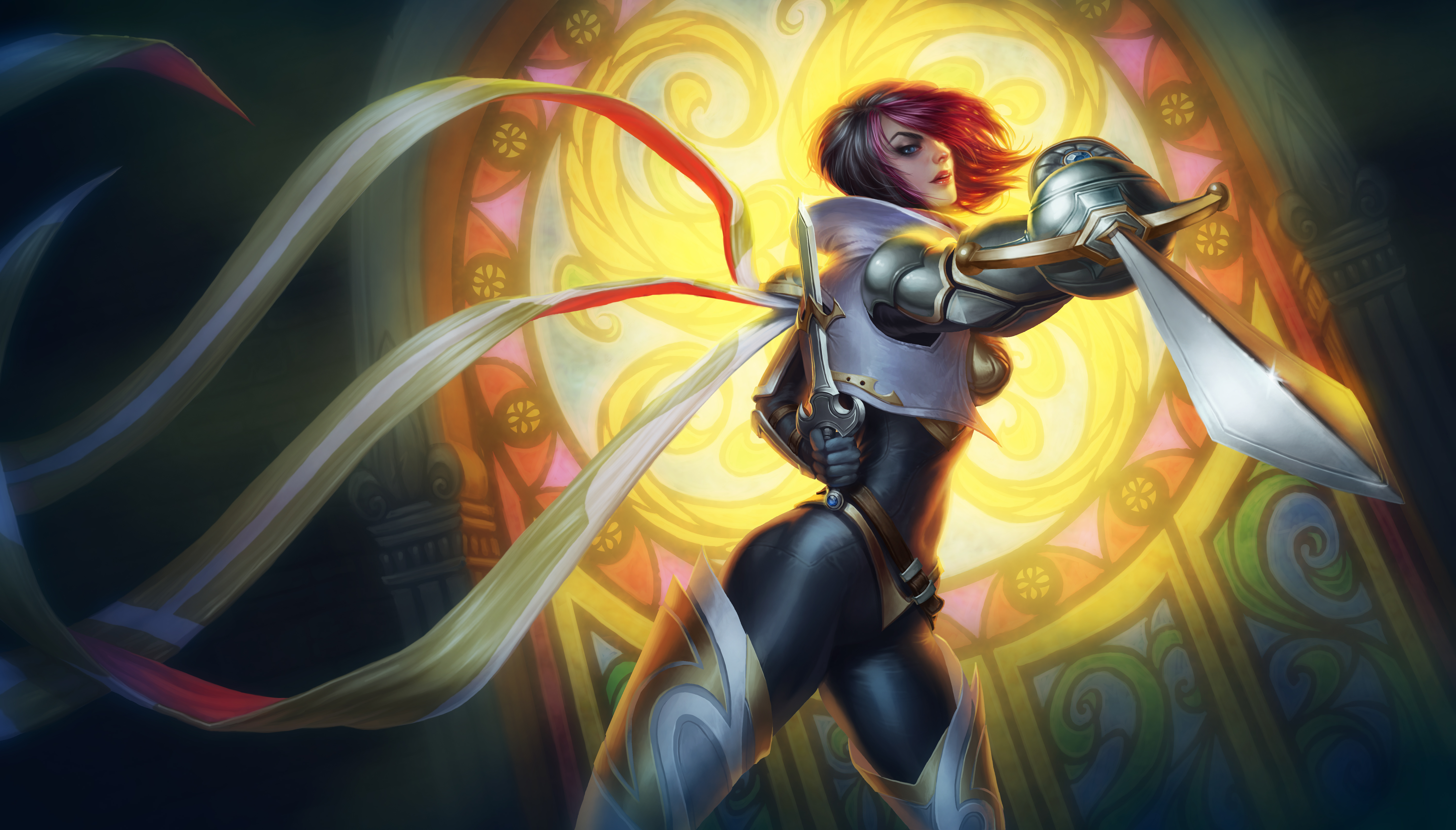 Fiora from League of Legends 4K HD Wallpaper