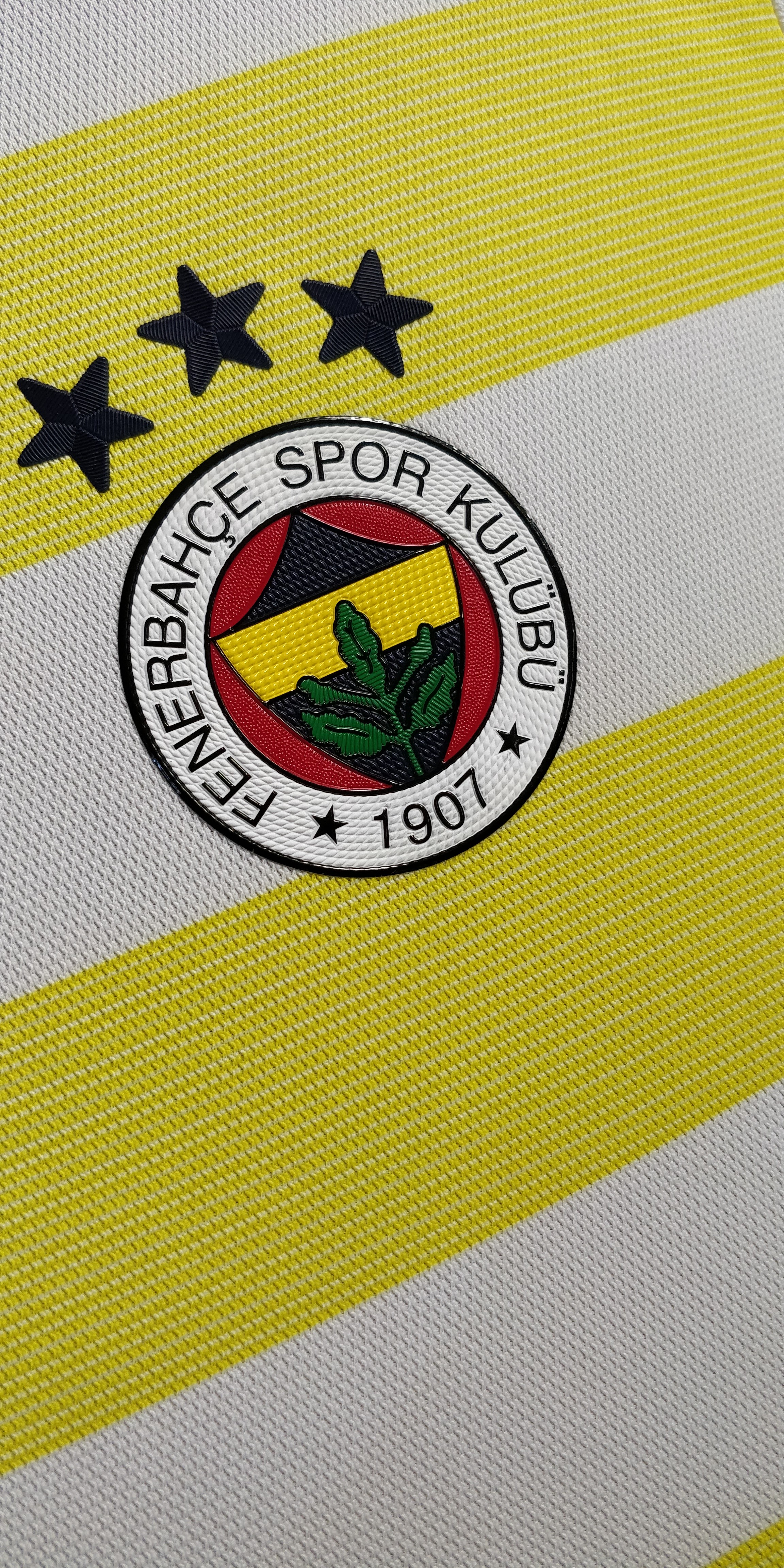 Fenerbahçe Spor Kulübü logo with stars HD Phone Wallpaper