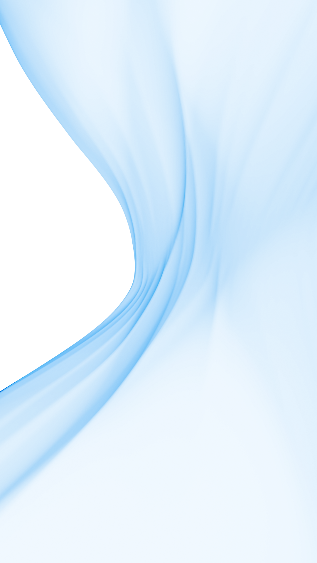 Abstract blue swirls on a white background HD Phone Wallpaper