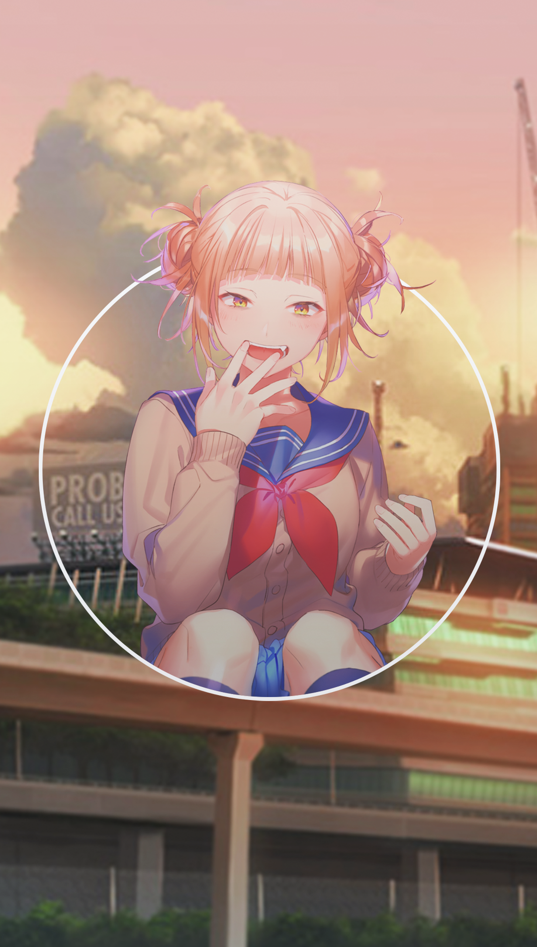 Himiko Toga from My Hero Academia HD Phone Wallpaper