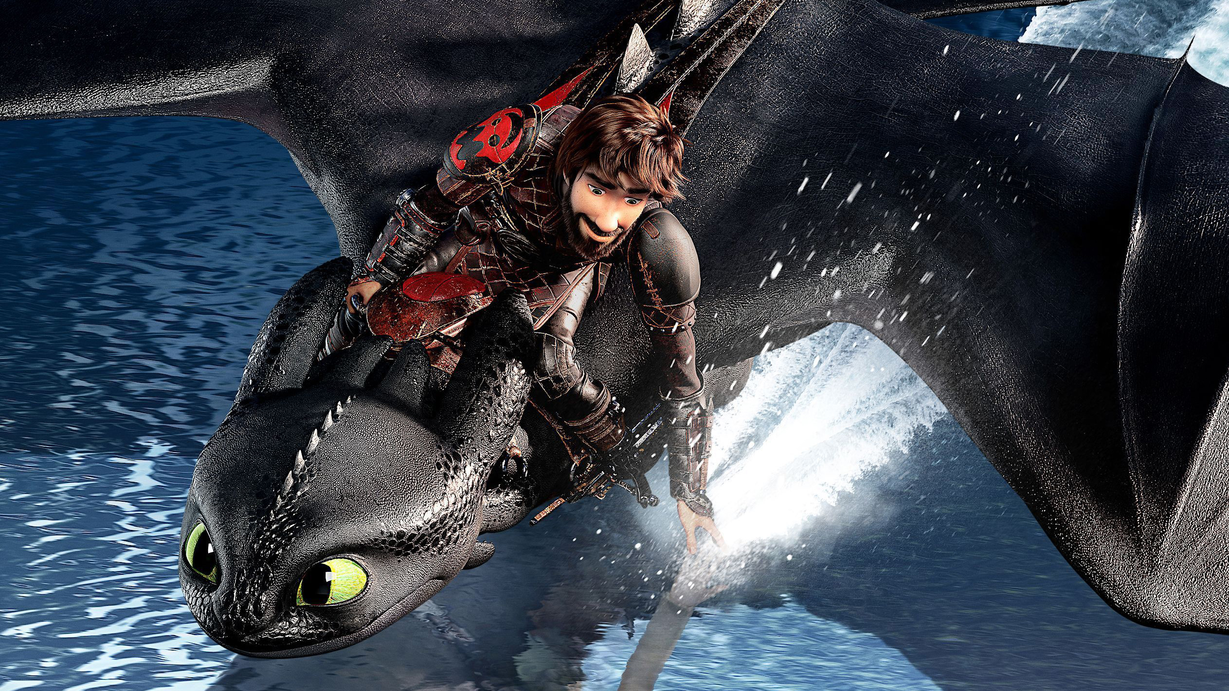 Hiccup and Toothless from How to Train Your Dragon: The Hidden World HD Wallpaper