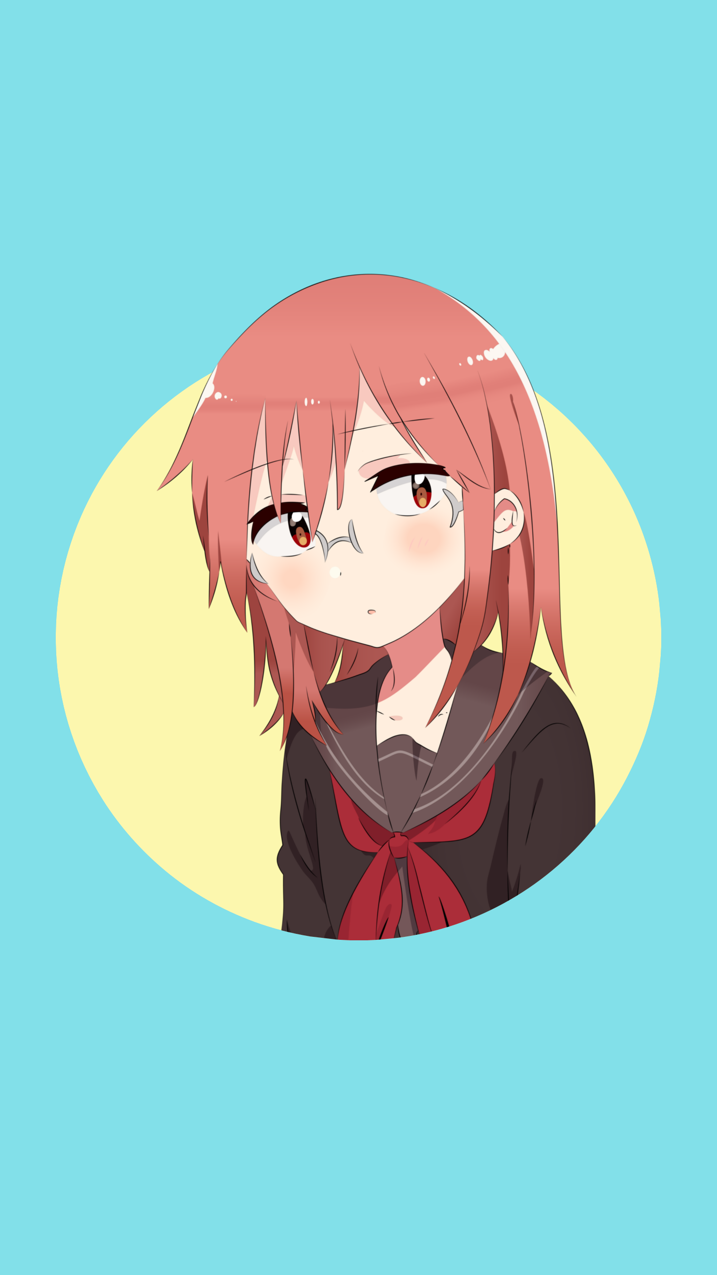 Kobayashi from Kobayashi-san Chi no Maid Dragon HD Phone Wallpaper