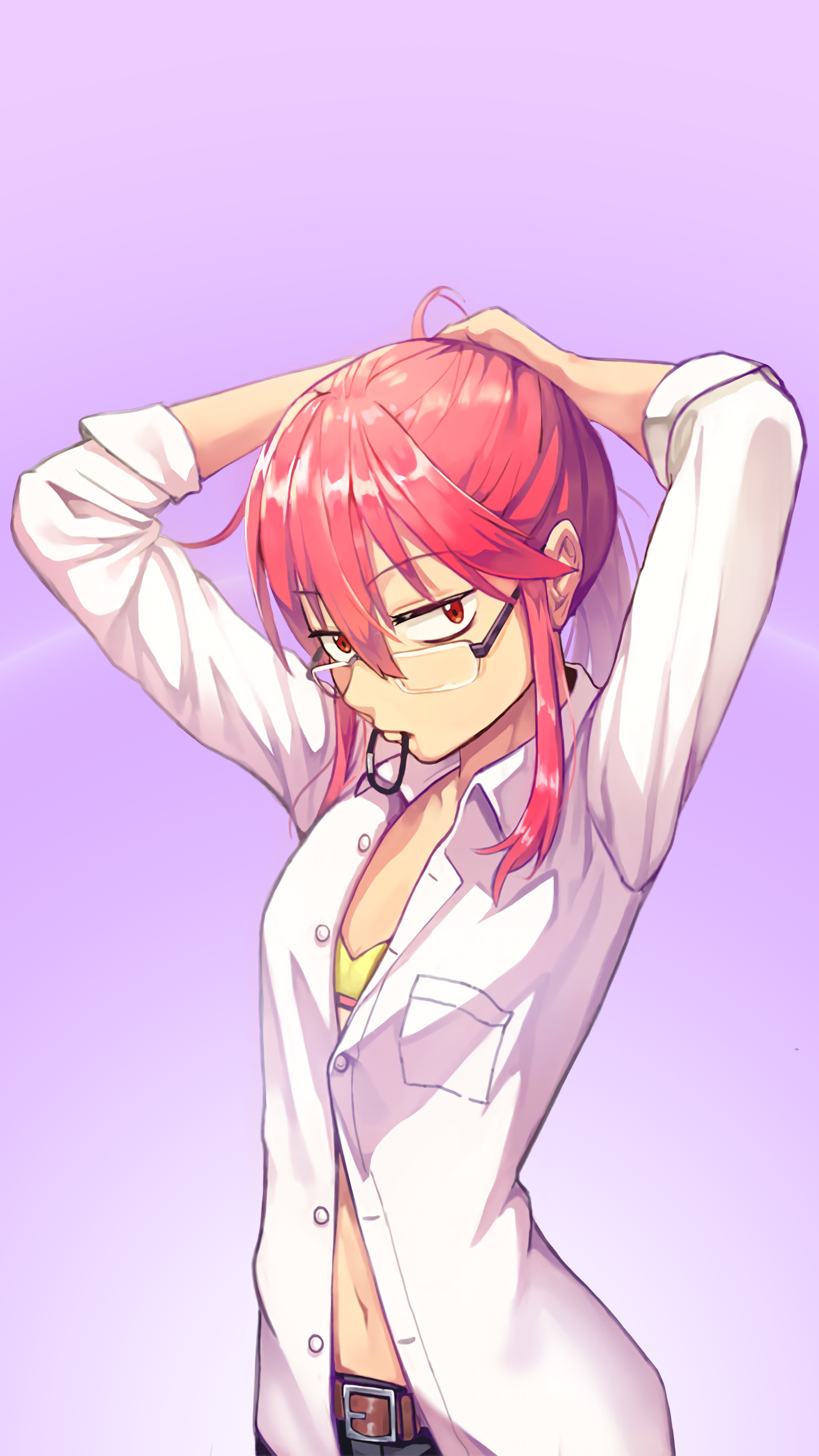 Kobayashi from Kobayashi-san Chi no Maid Dragon HD Phone Wallpaper