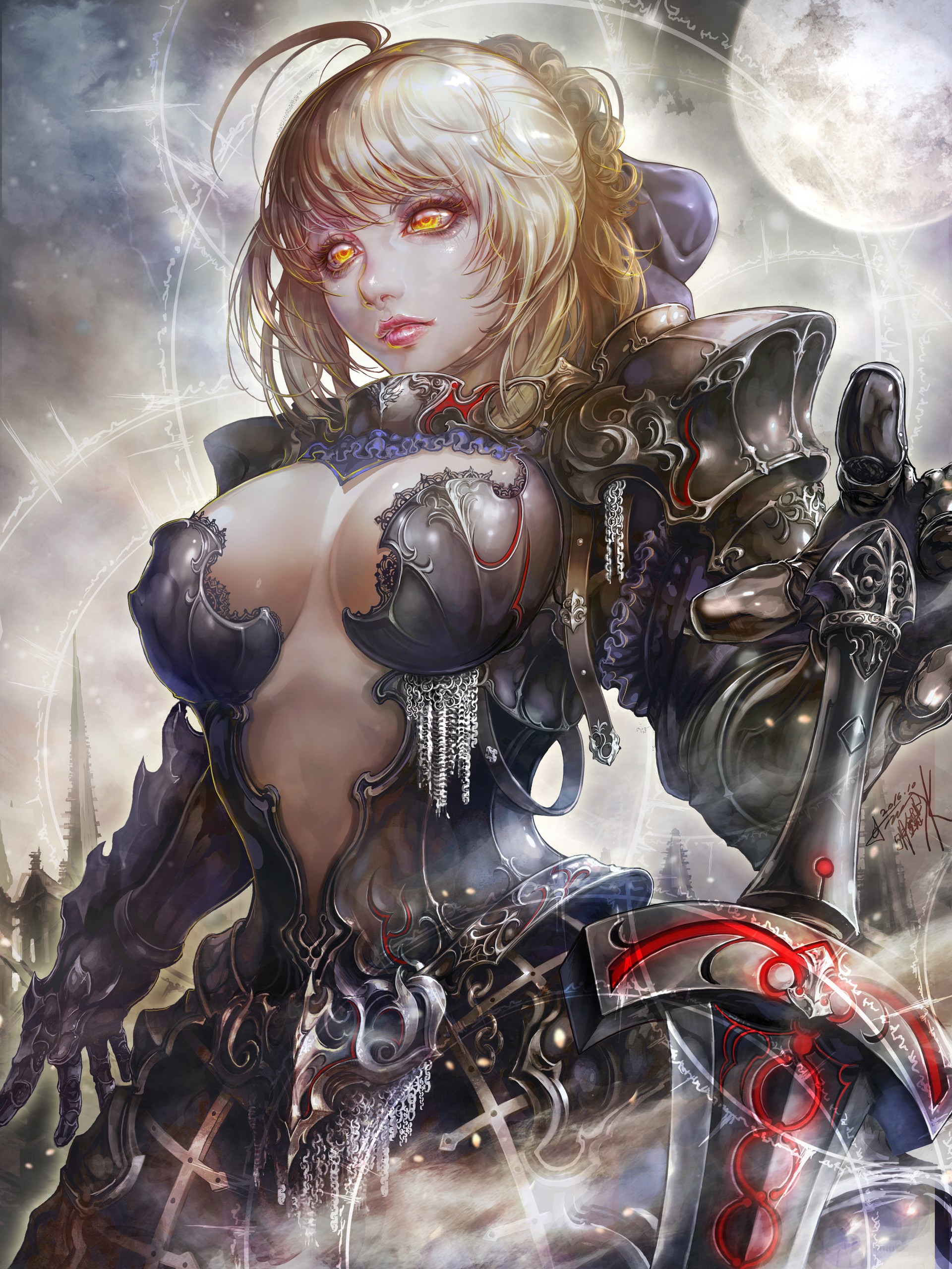 Saber Alter from Fate/Stay Night HD Phone Wallpaper