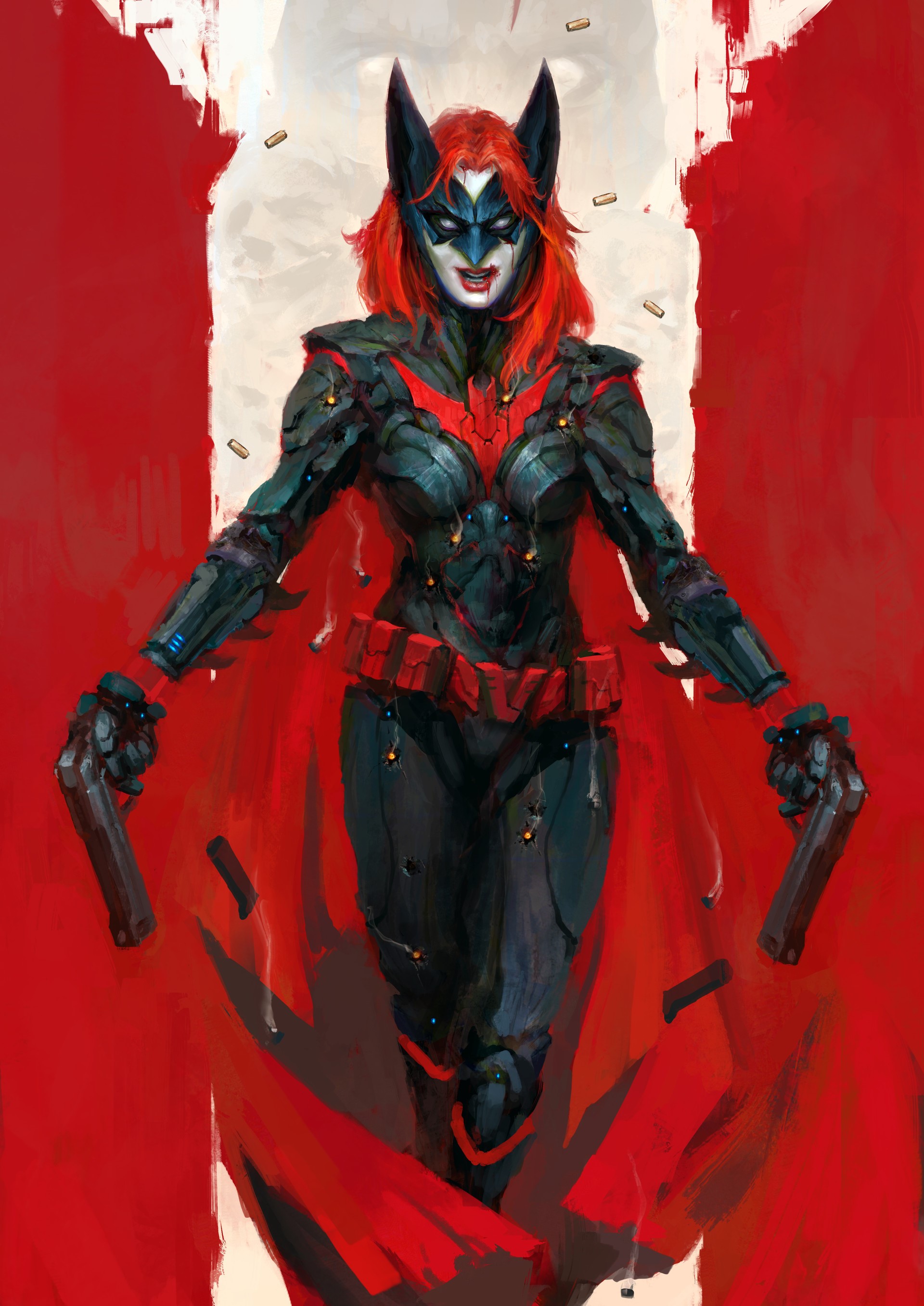 Batwoman from DC Comics by Daniel Kamarudin HD Phone Wallpaper