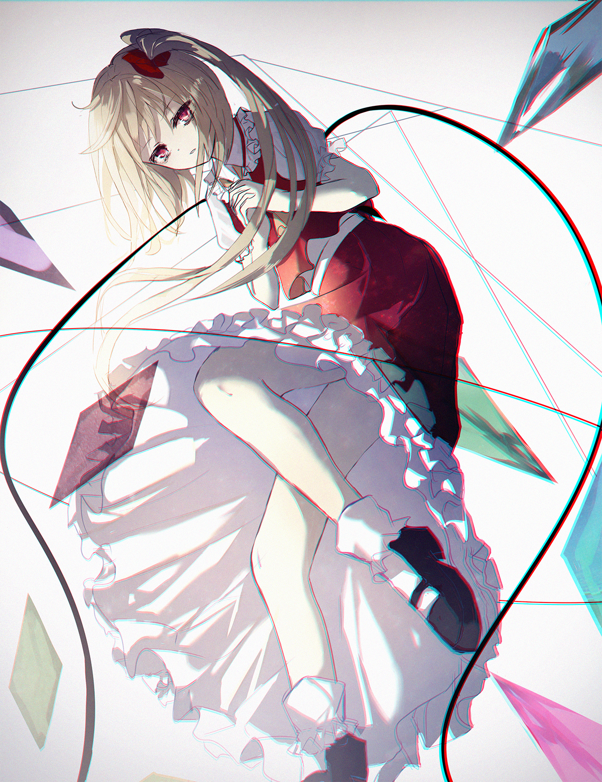 Flandre Scarlet from Touhou Project HD Phone Wallpaper
