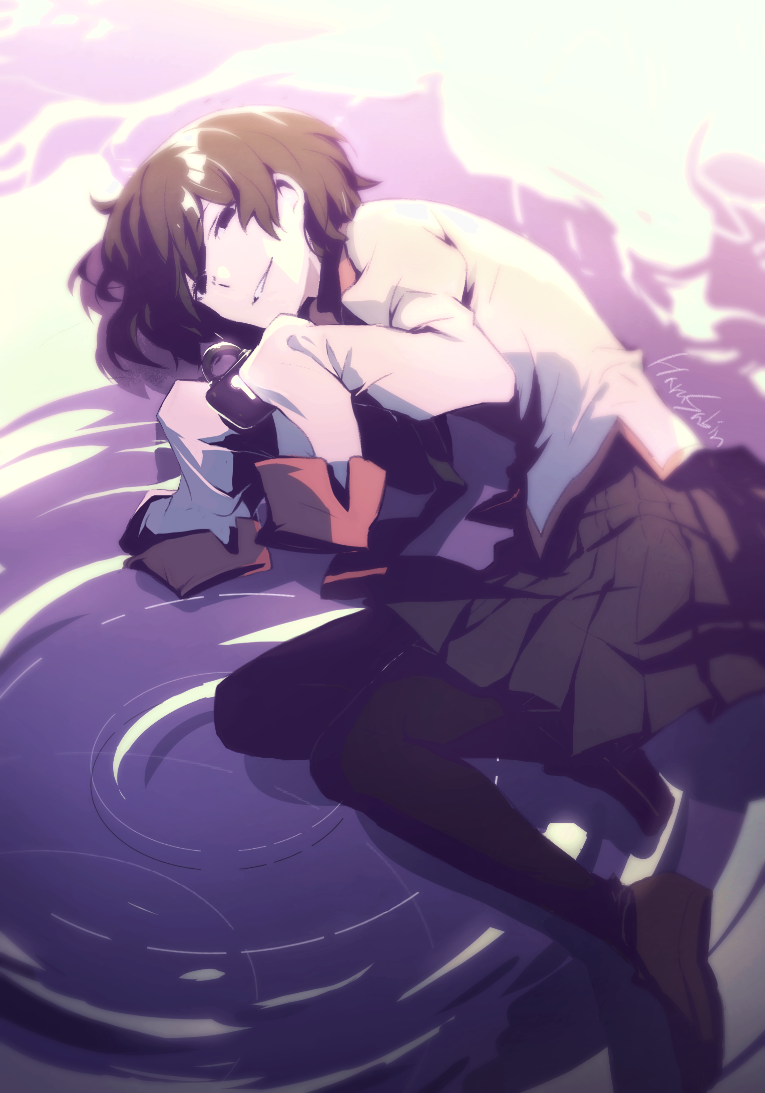 Oshino Ougi from Monogatari Series HD Phone Wallpaper