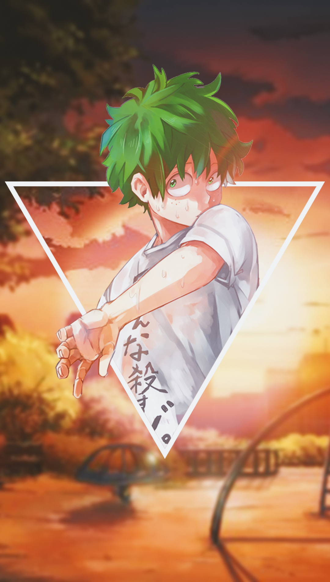 Izuku Midoriya from Boku no Hero Academia HD Phone Wallpaper