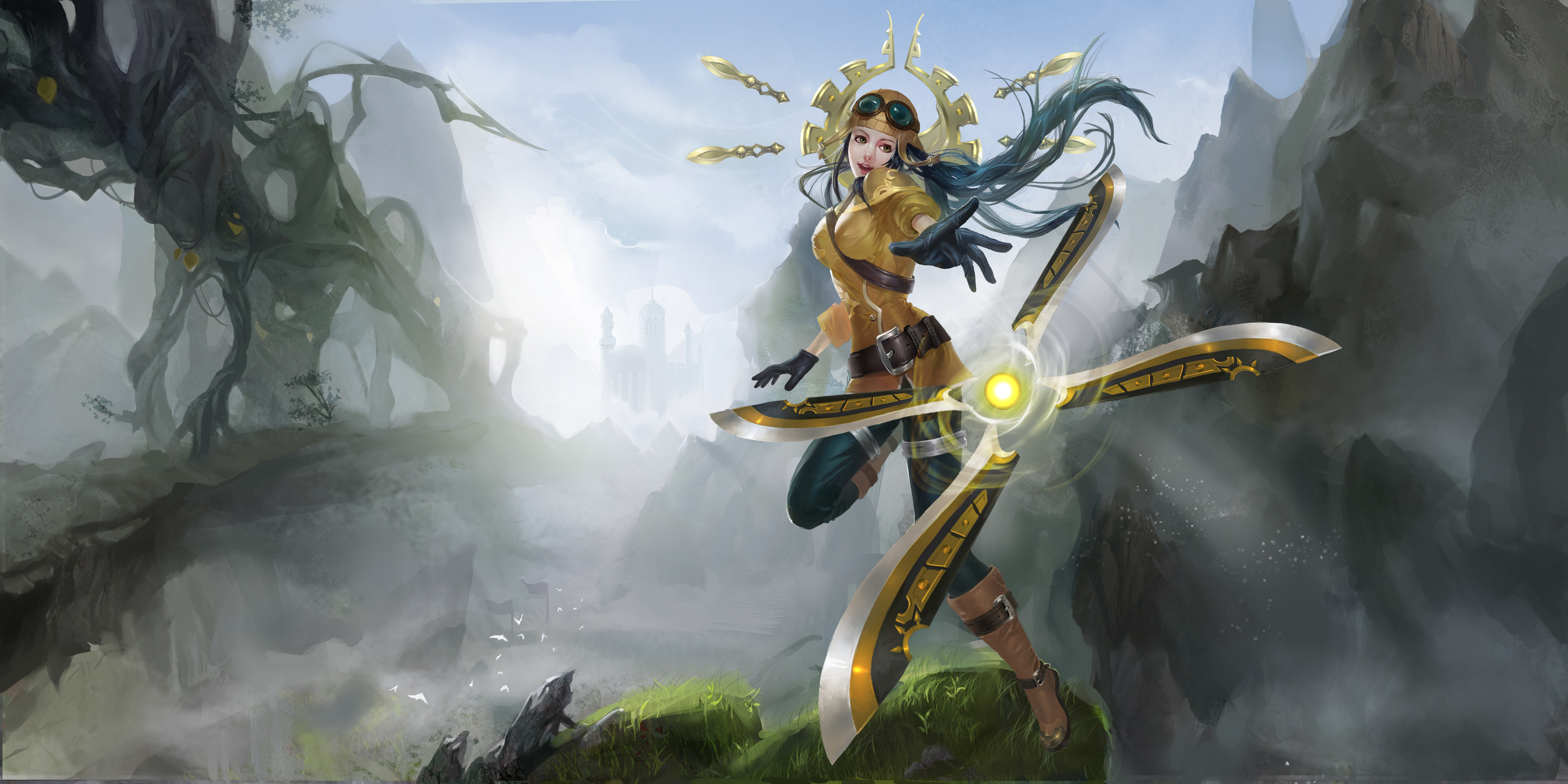 Irelia from League of Legends 4K HD Wallpaper