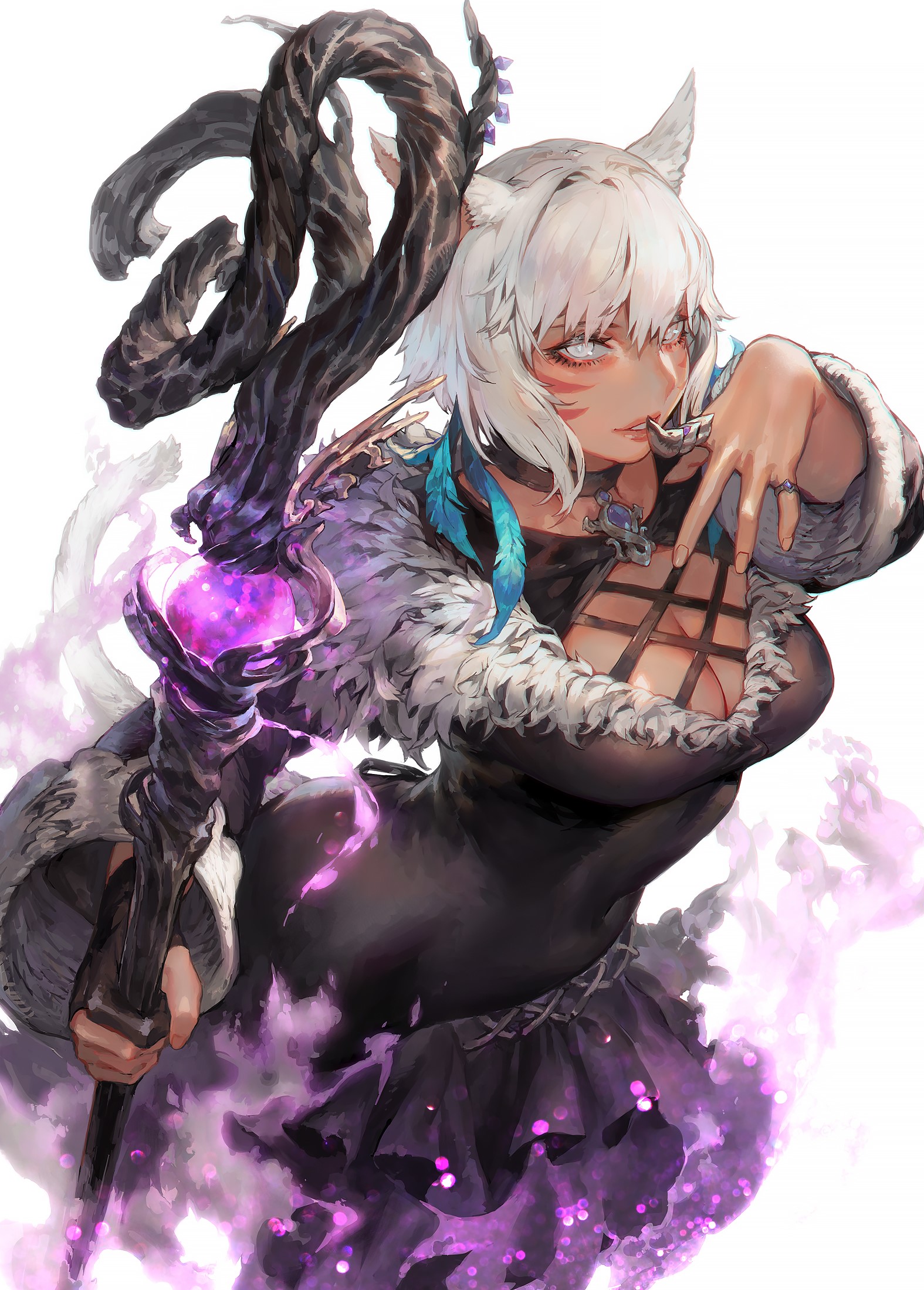 Yshtola Rhul from Final Fantasy XIV HD Phone Wallpaper