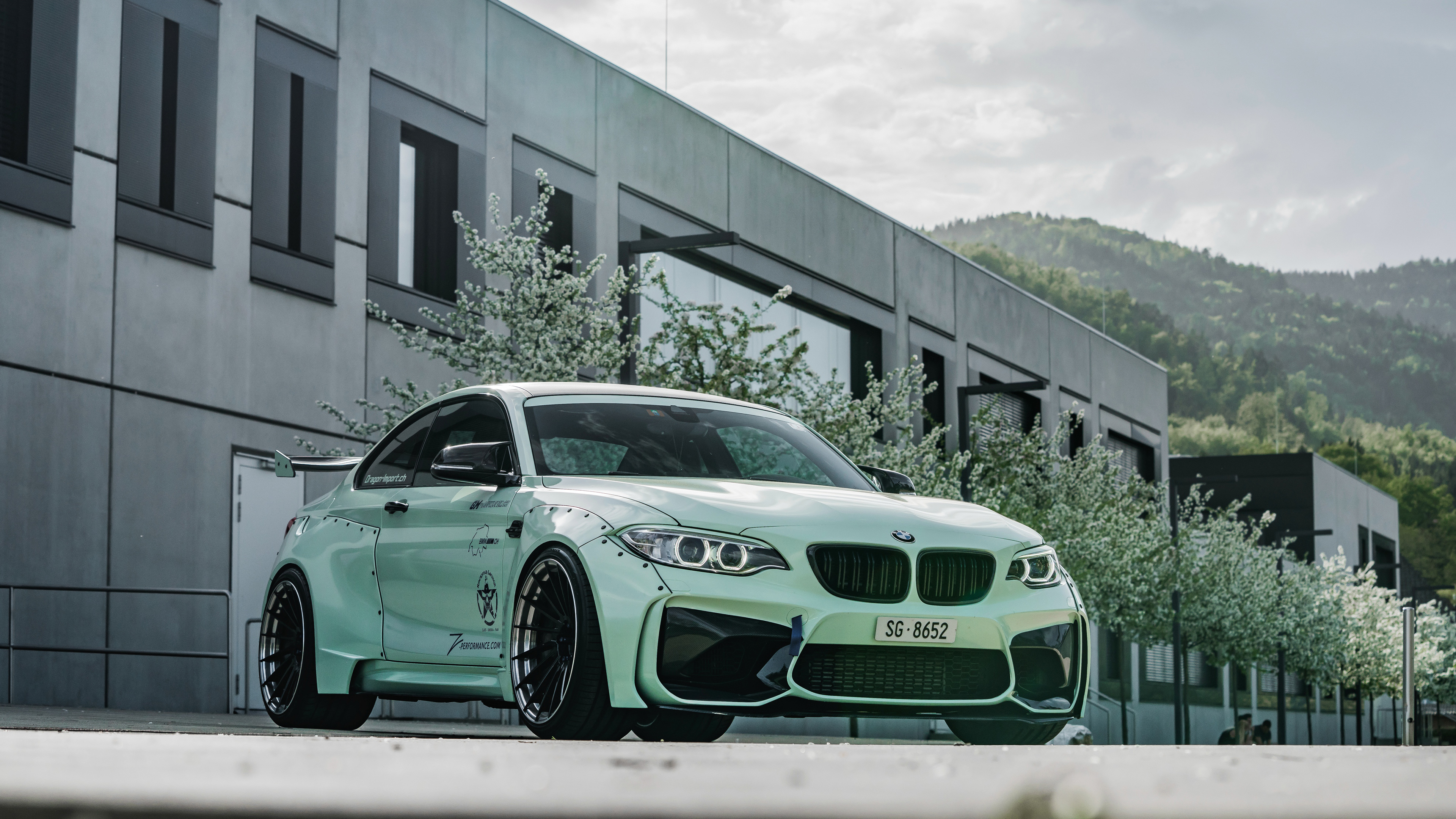Mint BMW M2 by Z-Performance 4K HD Wallpaper